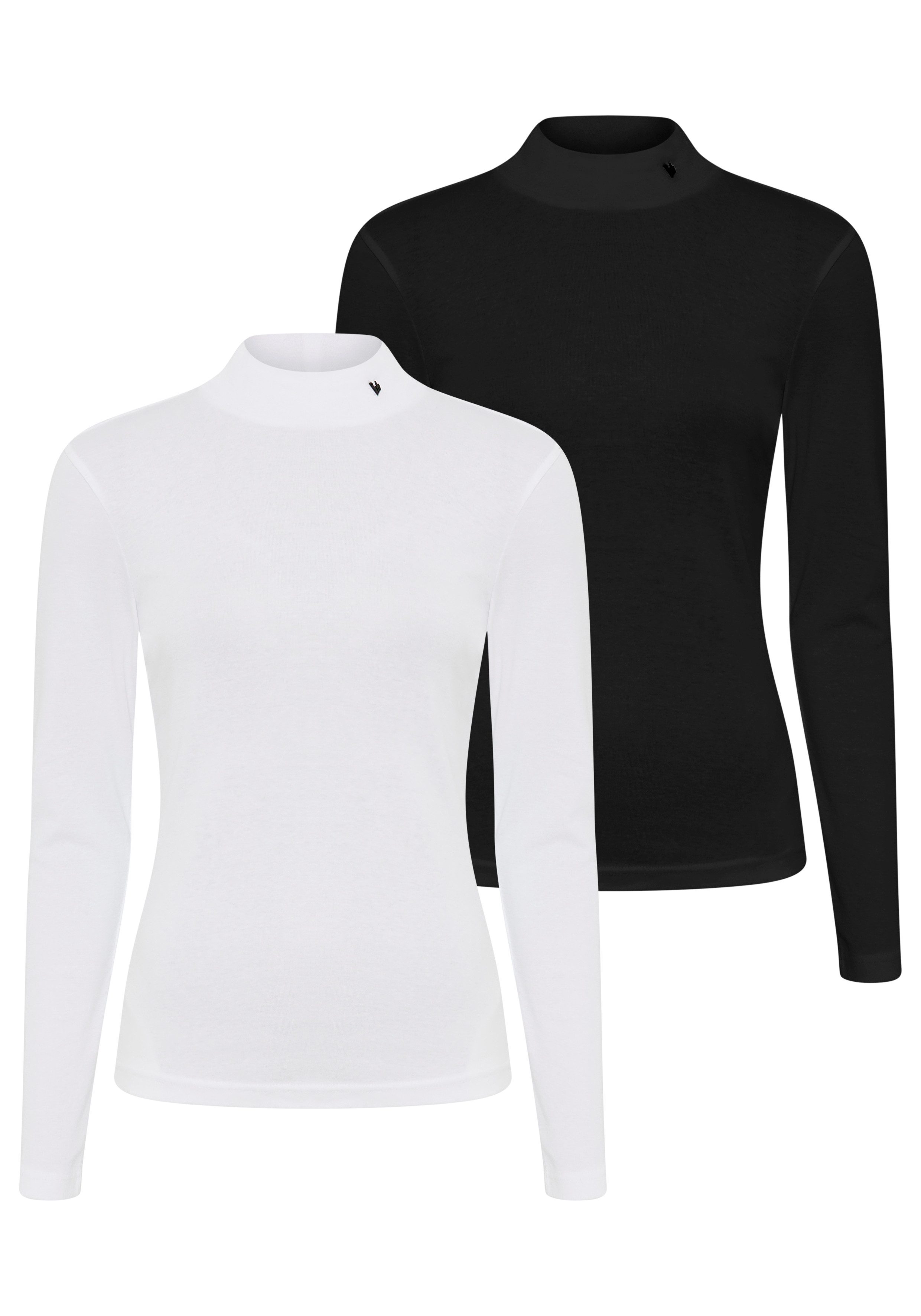 Bruno Banani Rollkragenshirt (Packung, 2-tlg) perfektes günstig online kaufen
