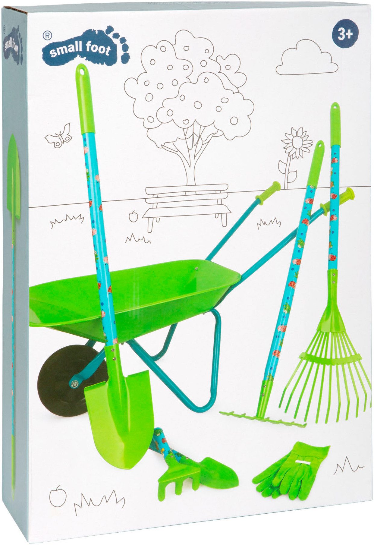 Small Foot Kinder-Gartenset, mit Schubkarre – Bild 5 von 5