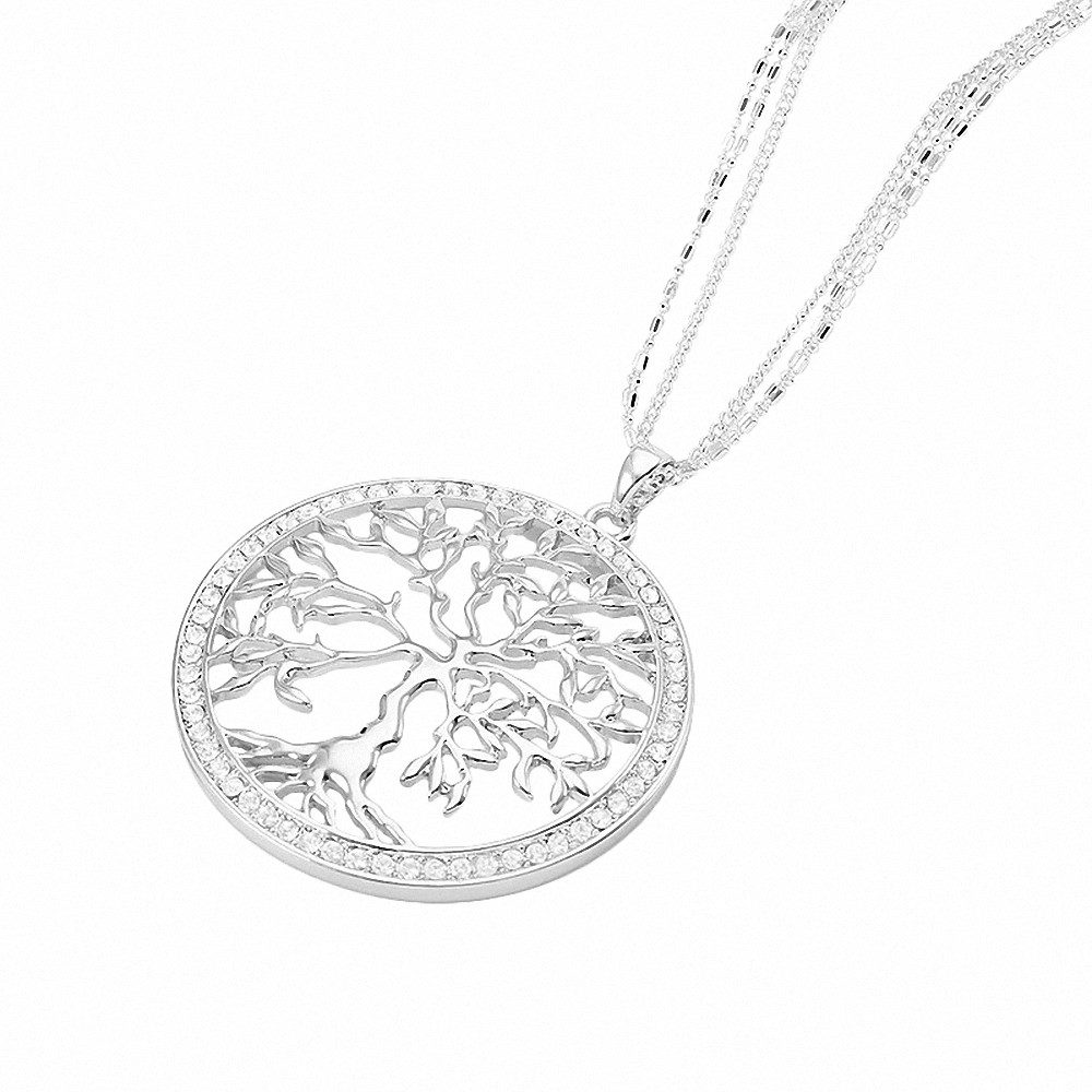 Taffstyle Kette mit Anhänger Lebensbaum Halskette günstig online kaufen