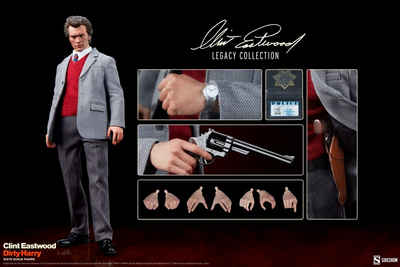 Sideshow Actionfigur Dirty Harry Clint Eastwood Legacy Harry Callahan Actionfigur