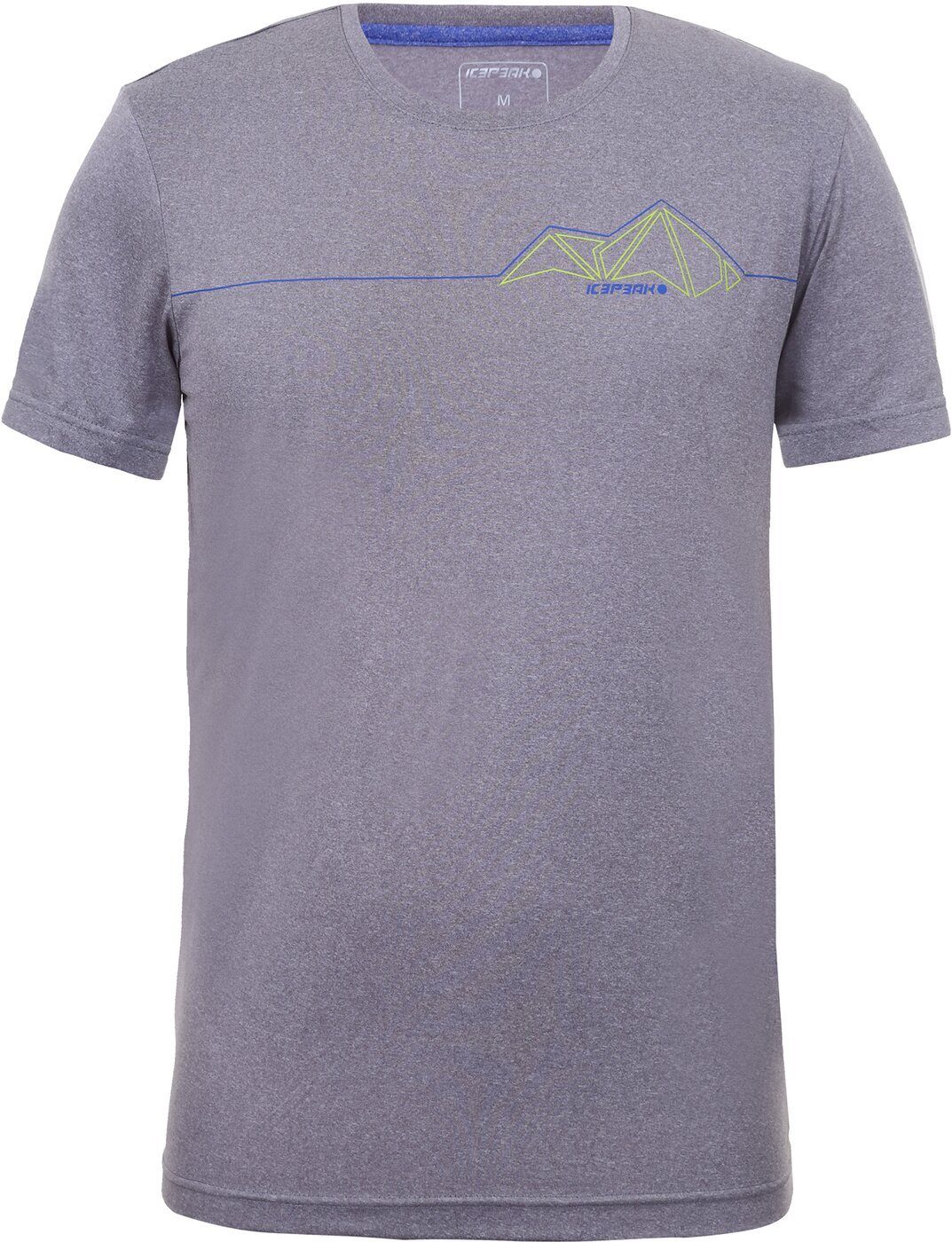 Icepeak T-Shirt Shirt Herren Icepeak Bancroft HELL GRAU | T-Shirts