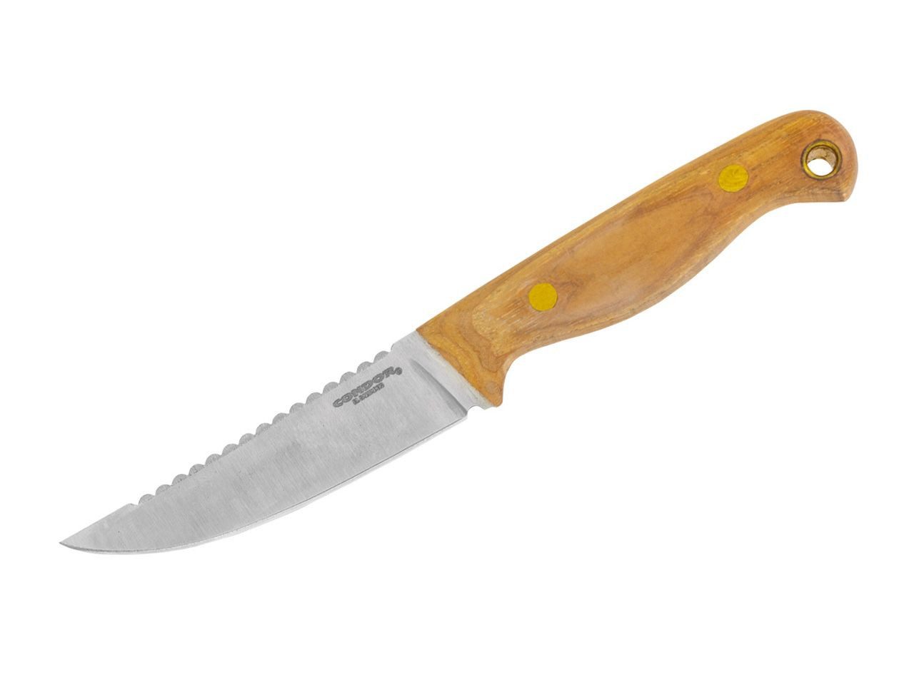 Condor Trelken Messer – Handgefertigtes Outdoor-Messer Mit Lederscheide & Hickory-Griff