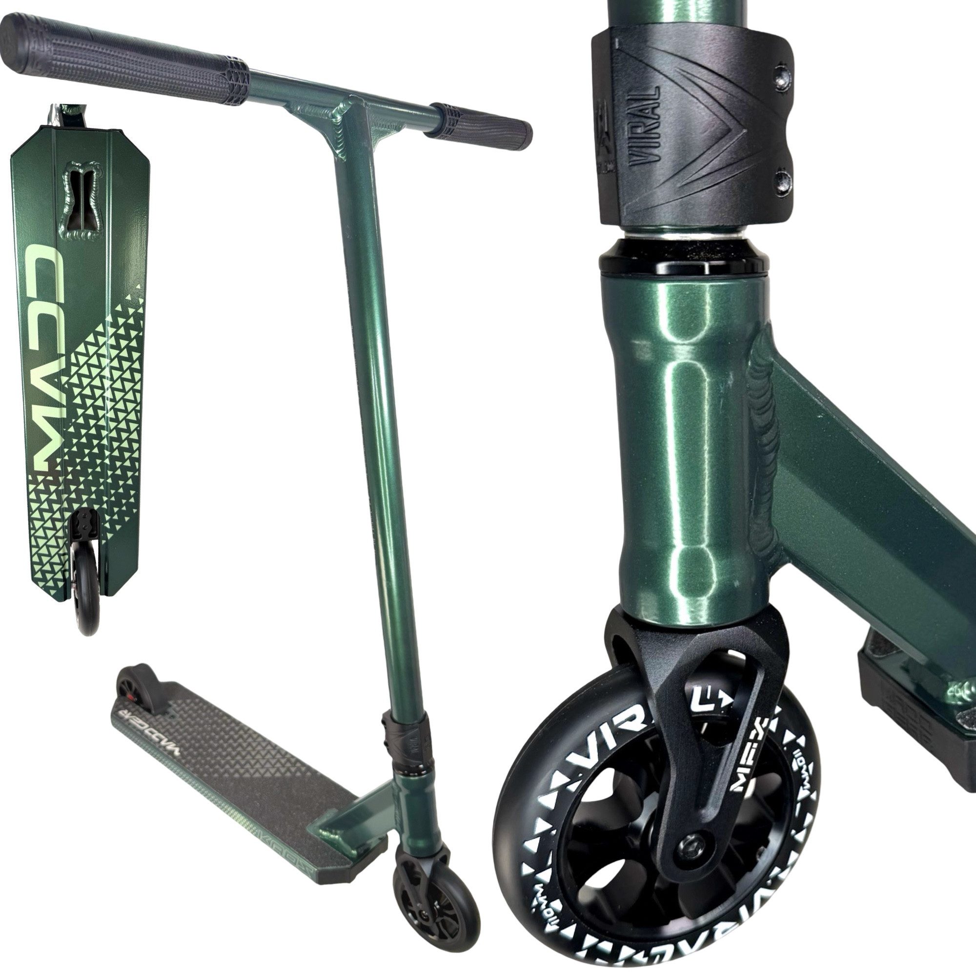 MGP Madd Gear Stuntscooter MGP Madd Gear Viral Kaos Pro Stunt-Scooter H=87cm Forest