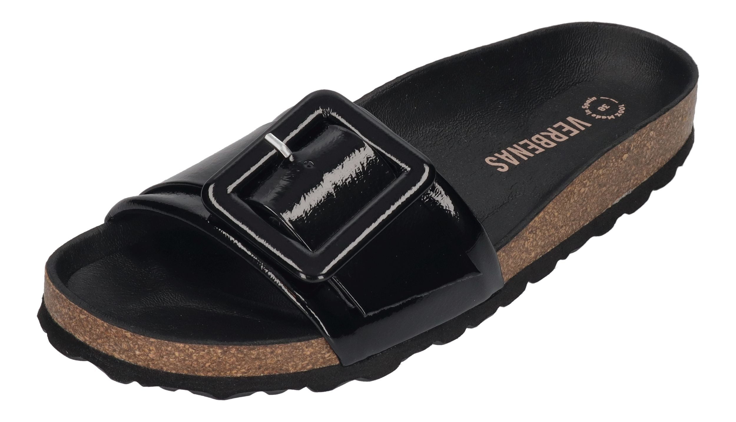 VERBENAS Reiko Lak Pantolette Negro günstig online kaufen