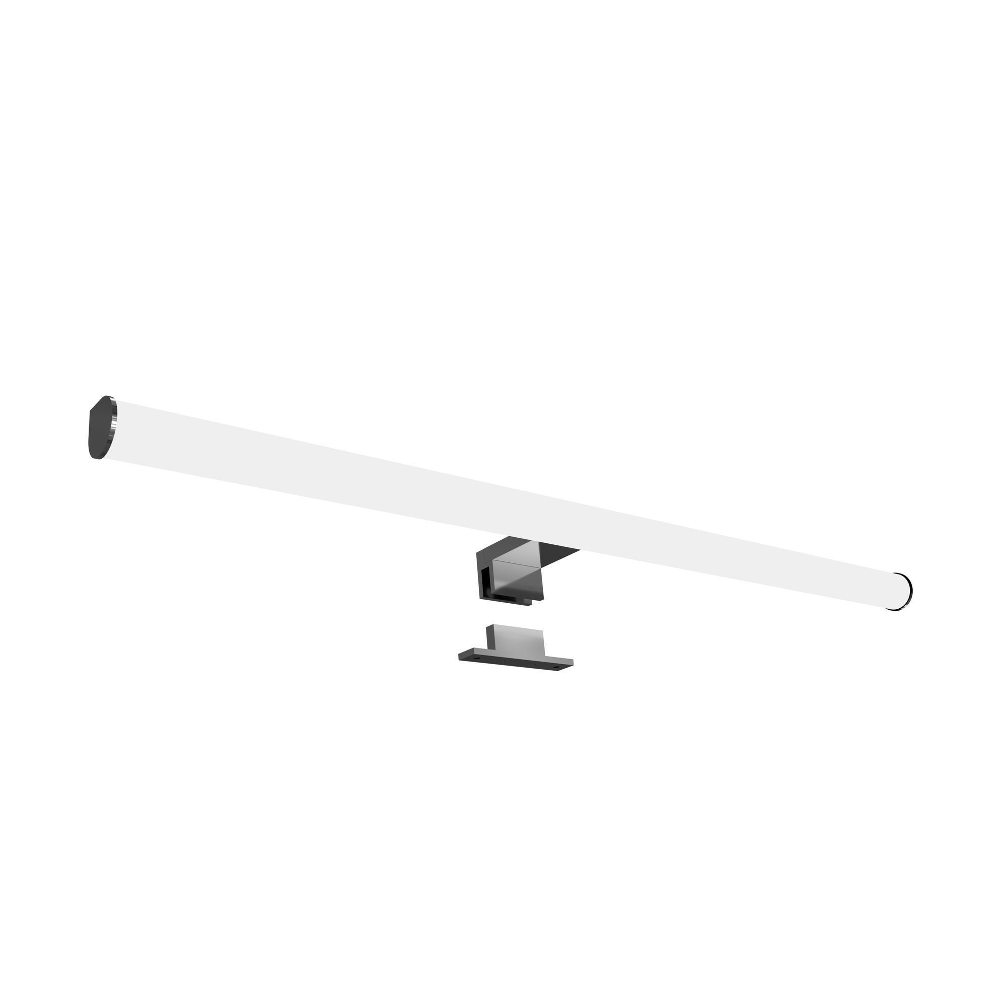 kalb LED Spiegelleuchte LED 600mm Aufbauleuchte 230V Badezimmer Leuchte verchromt, 600mm neutralweiss, neutralweiß – Bild 5 von 5