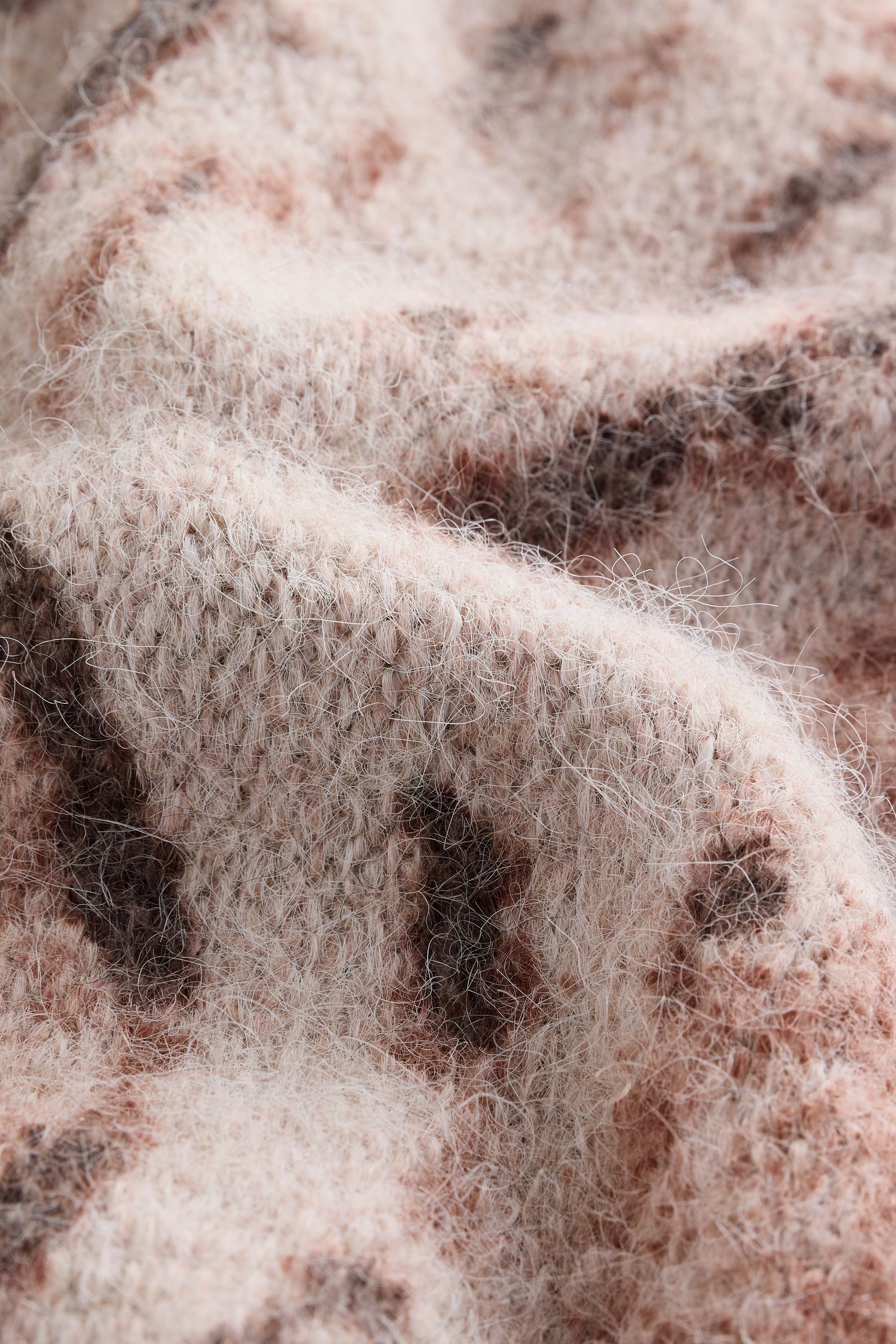 Next Strickpullover Pullover mit Wolle und U-Ausschnitt (1-tlg)