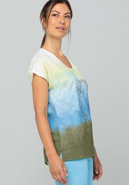 bianca Print-Shirt JULIE in coolem Farbverlauf in Trendfarben