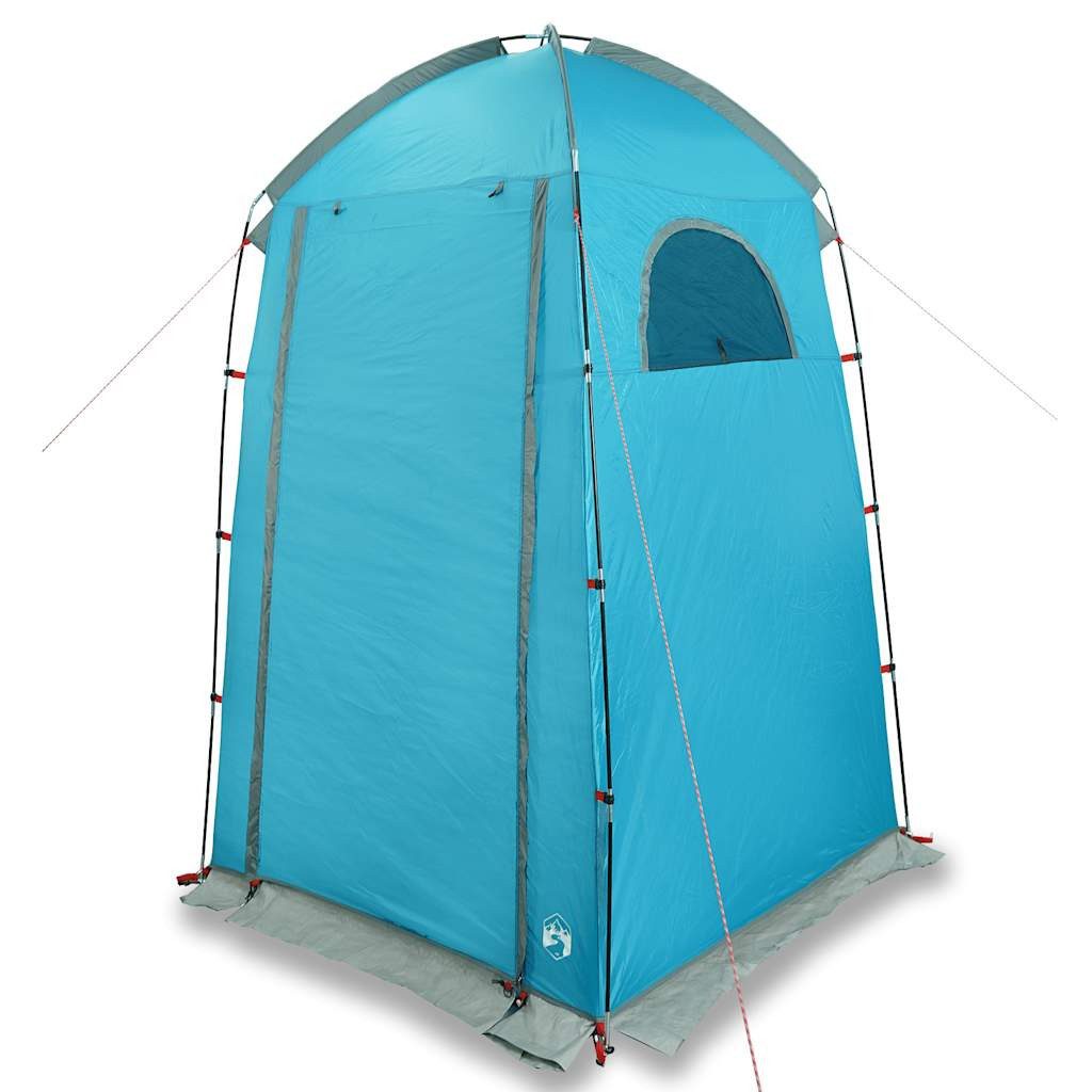 vidaXL Kuppelzelt Duschzelt Blau Wasserfest, (1 günstig online kaufen