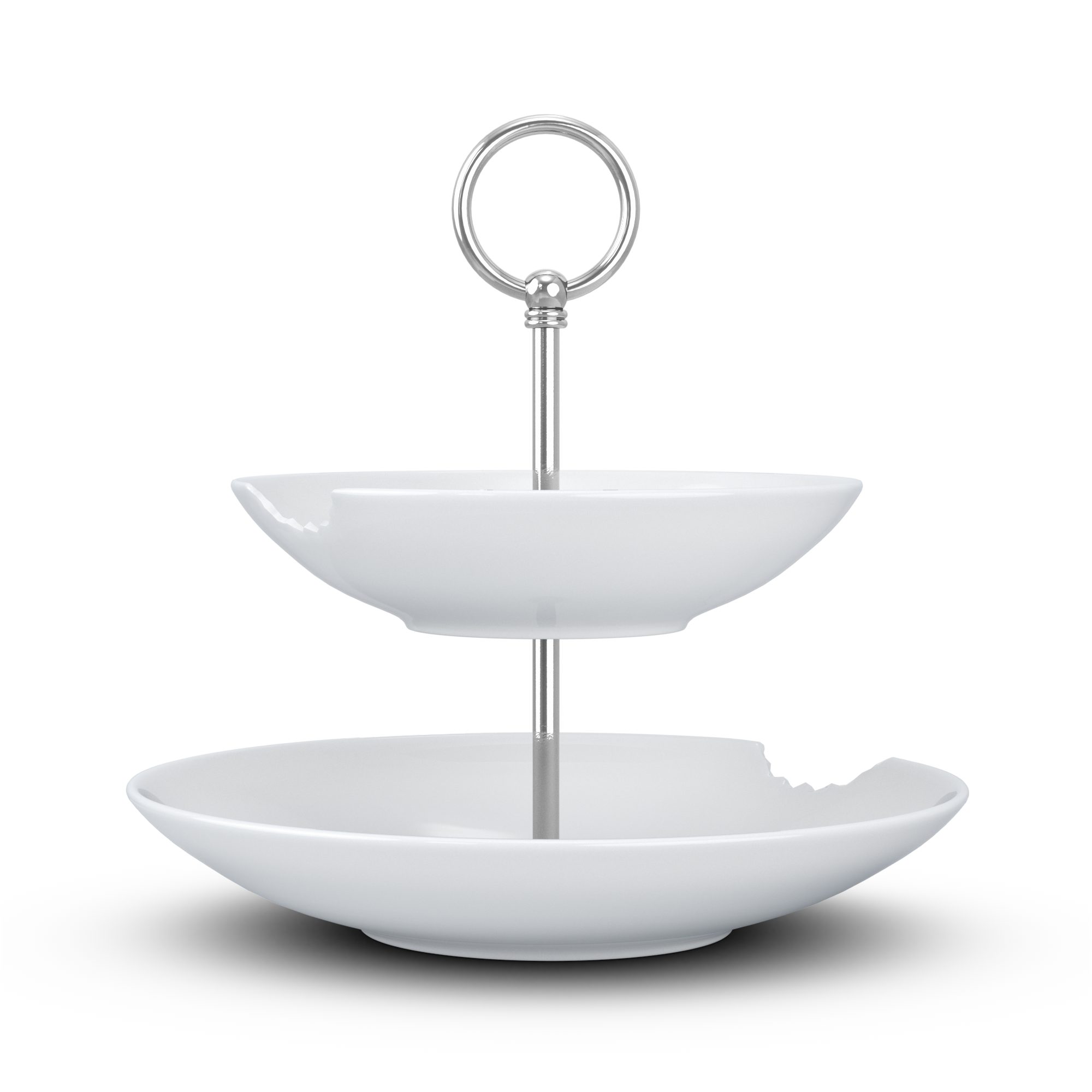 FIFTYEIGHT PRODUCTS Etagere FIFTYEIGHT Food-Tempel 2-stufig, (2-tlg), spülmaschinengeeignet