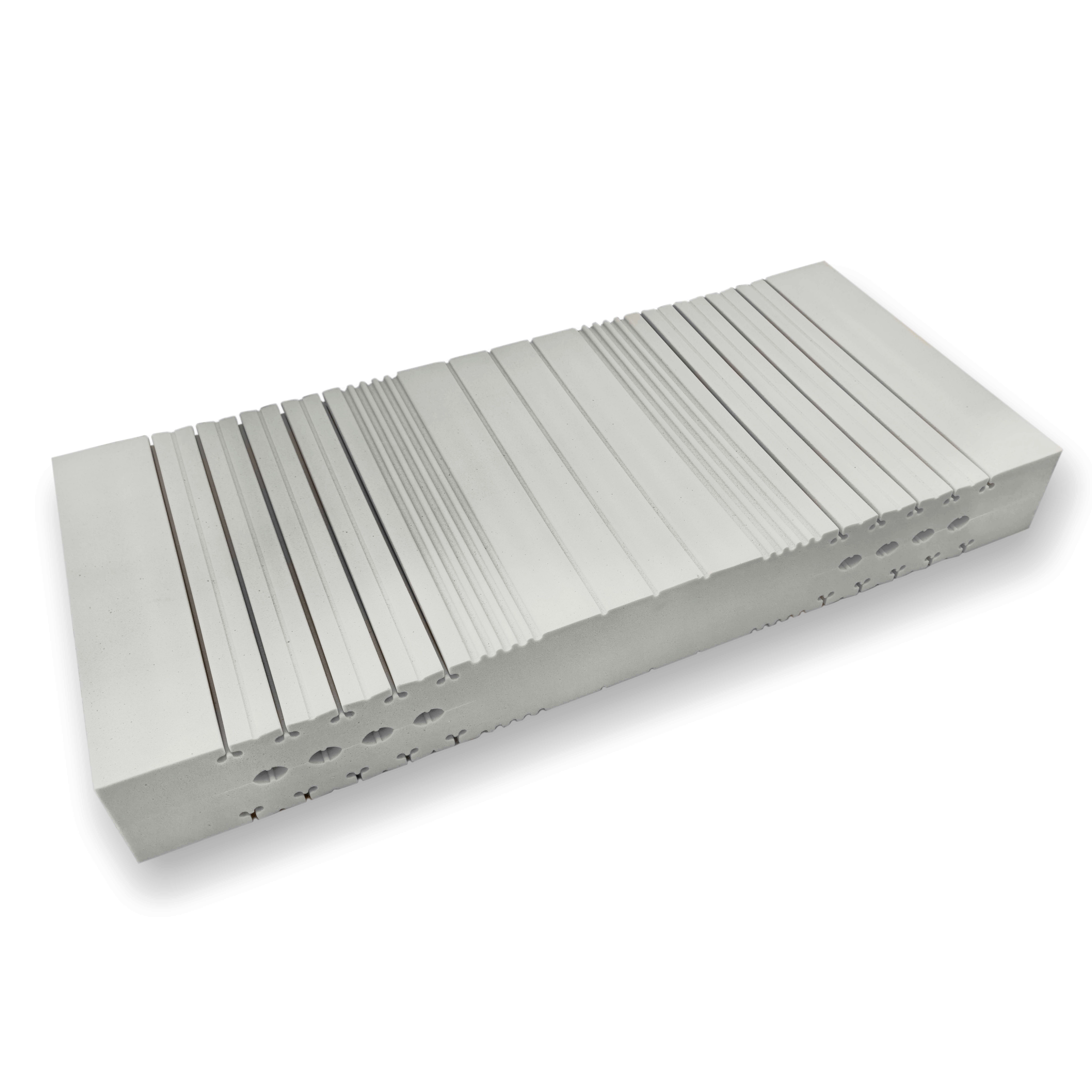 Kaltschaummatratze Betten-ABC Mammut für Seitenschläfer, Härtegrad H2 bis H5, Betten-ABC, 26 cm hoch, Hohe Luftdurchlässigkeit durch Rundum-Klimafunktionsband