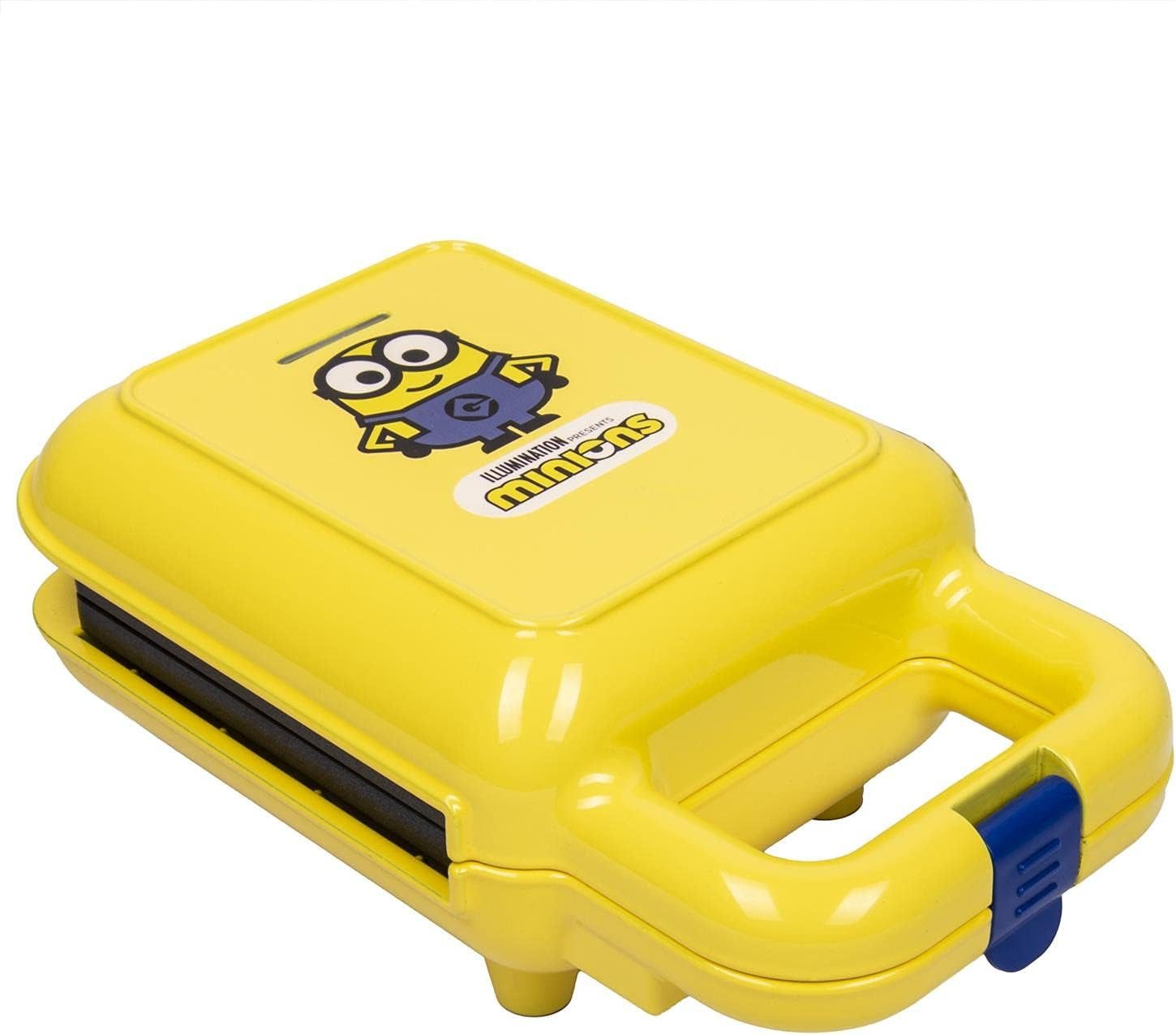 Fizz creations Waffeleisen Minions Waffelmaschine - Offizielles Lizenzprodukt, Waffeleisen