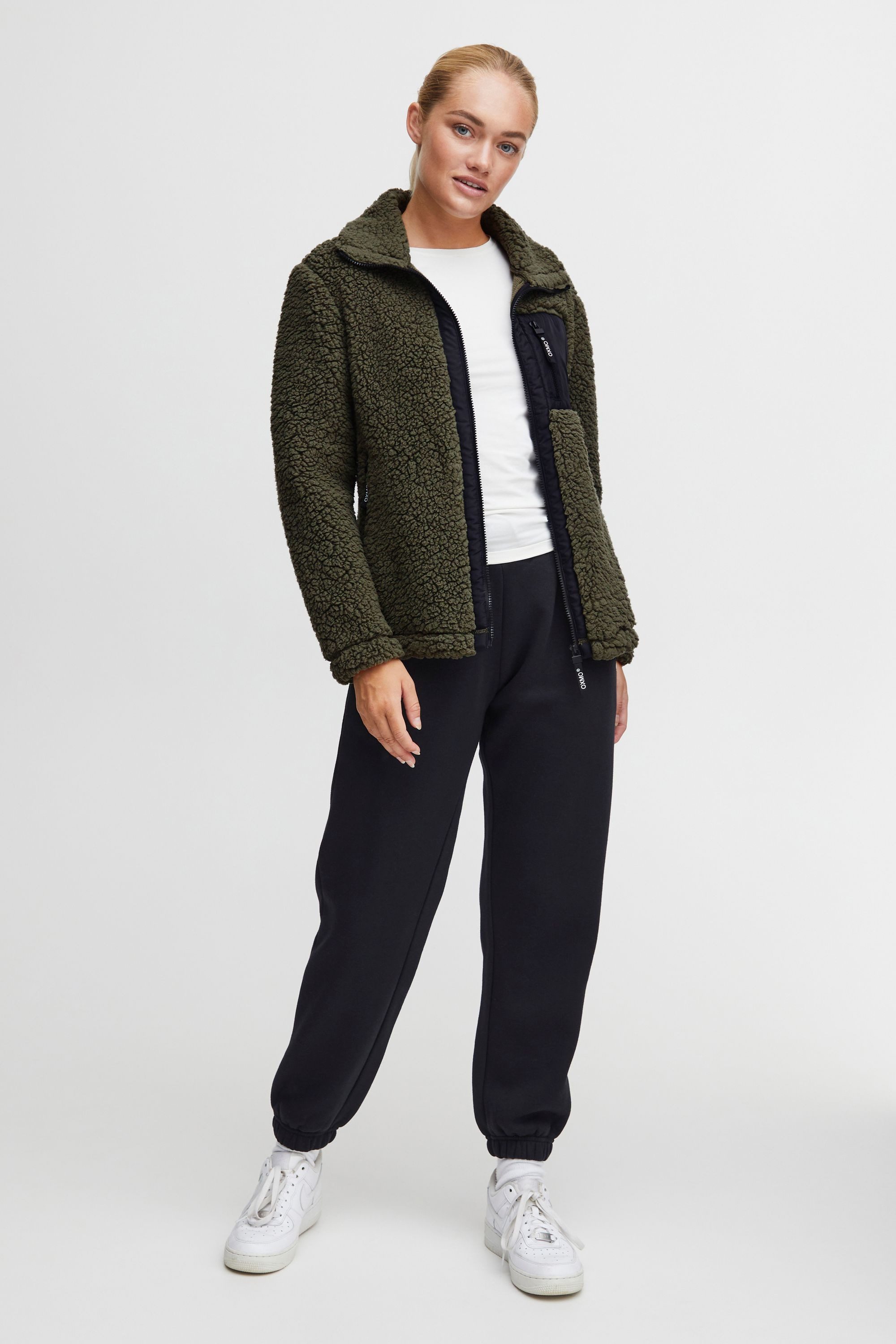 OXMO Fleecejacke OXEllin Fleecejacke mit Brusttasche günstig online kaufen