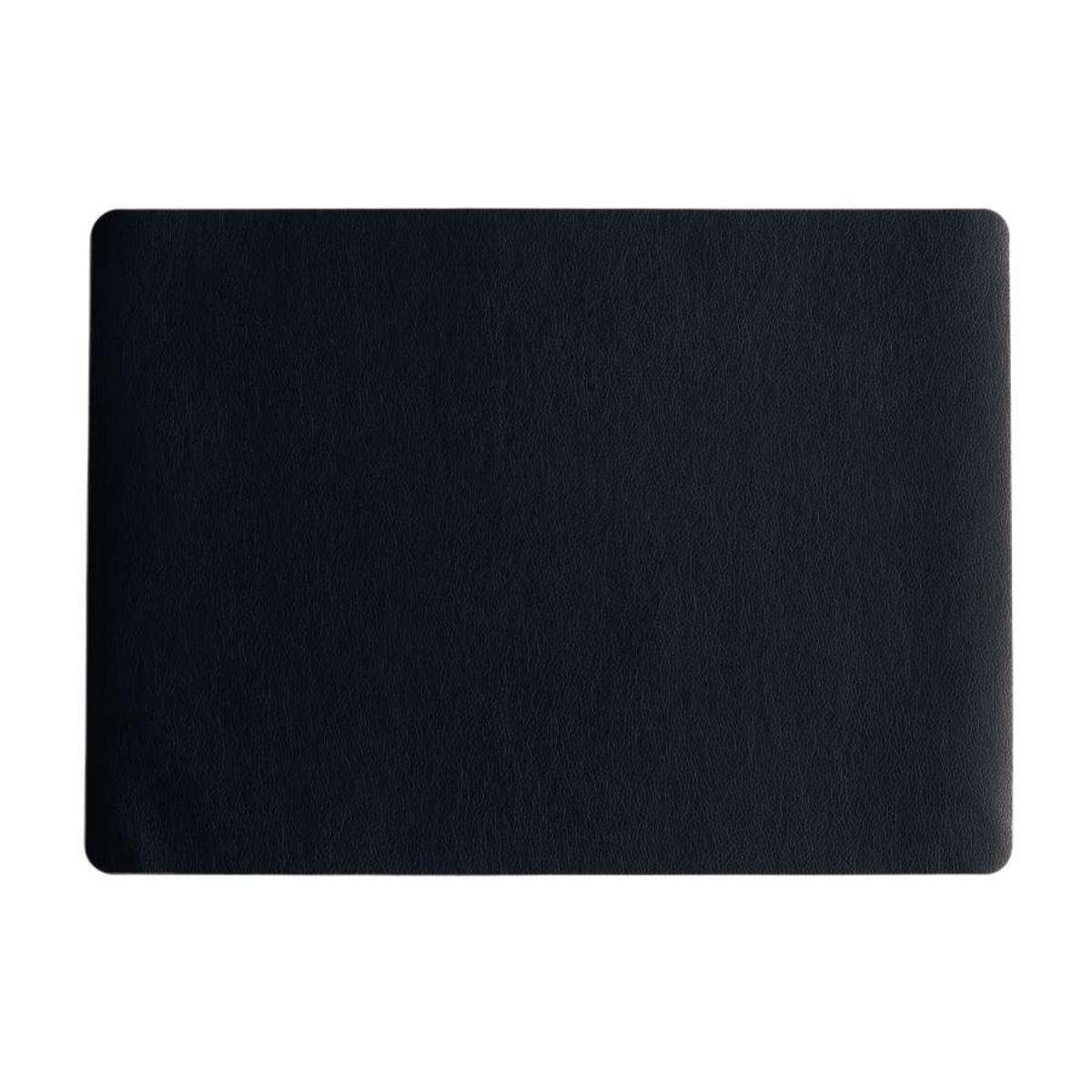 Platzset, Table Tops Leather Optic Fine, ASA SELECTION, 33x46 cm schwarz