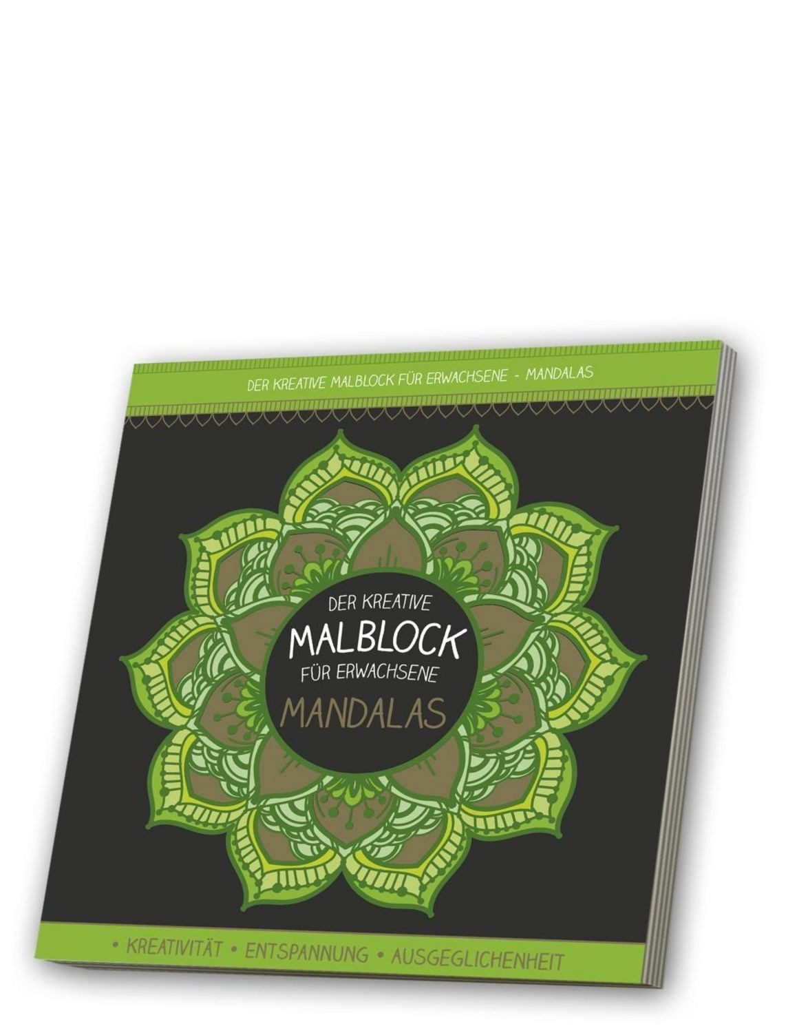 Malblock für Erwachsene mit CD: Mandalas / diverse