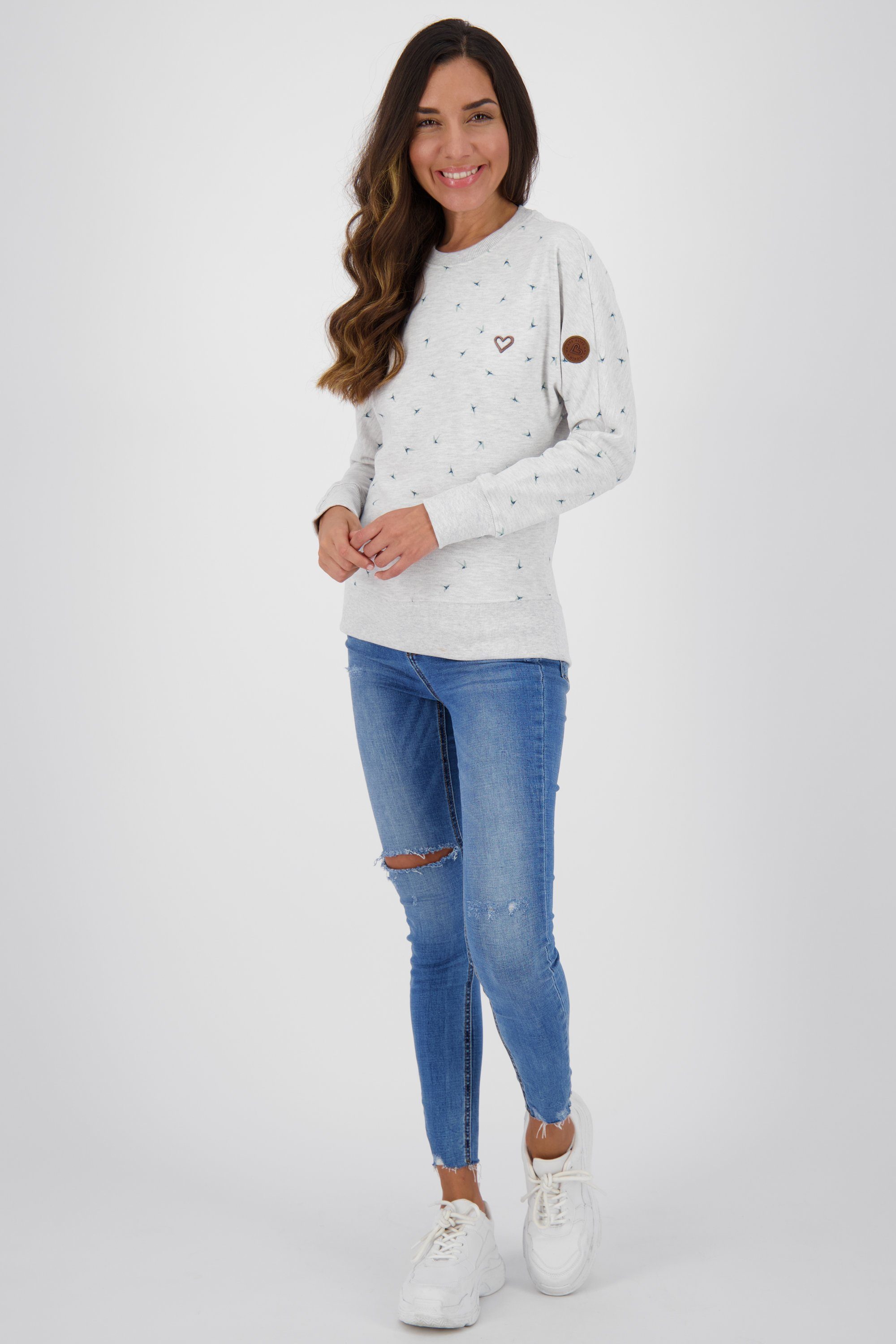 DarlaAK Sweatshirt Crewneck Sweatshirt cloudy Kickin Alife Damen &