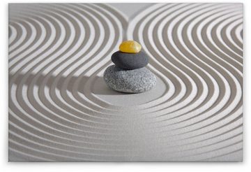 A.S. Création Leinwandbild Hot Stone Spa, (1 St), Asiatisch Spa Steine Keilrahmen Entspannung