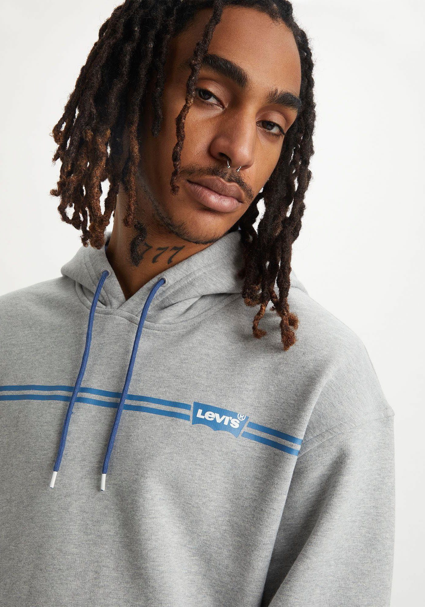 GRAPHIC grau RELAXED Hoodie Levi's®