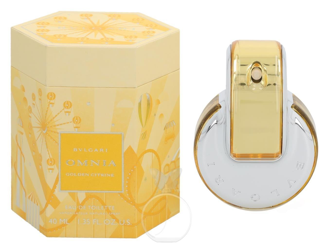 Eau Citrine ml, Eau Golden Toilette Toilette de 40 Omnia BVLGARI de BVLGARI 1-tlg.