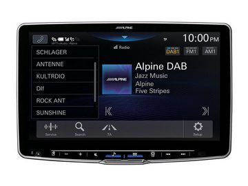 ALPINE Apple CarPlay und Android Auto Wireless Autoradio