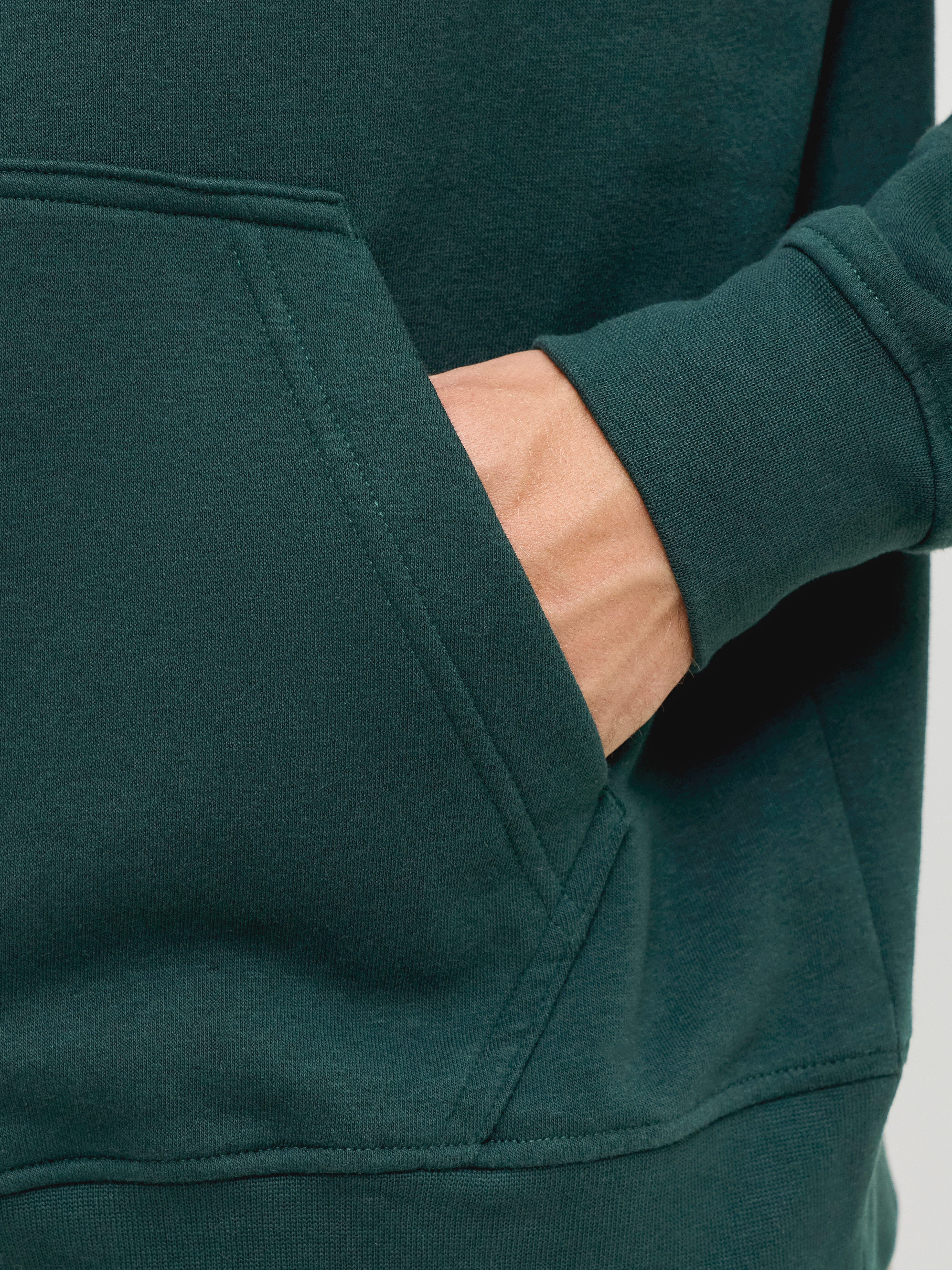 Jack & Jones Kapuzensweatshirt JJESOHO SWEAT HOOD NOOS Baumwollmischung, relaxed fit
