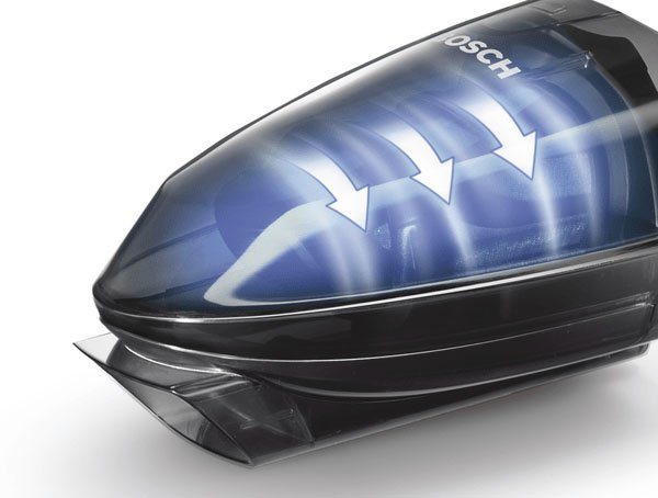 BOSCH Akku-Handstaubsauger BHN16L 16Vmax, hohe Saugkraft, lange Laufzeit, flexible Reinigung, beutellos, ideal für Polster und Auto, leicht, kabellos