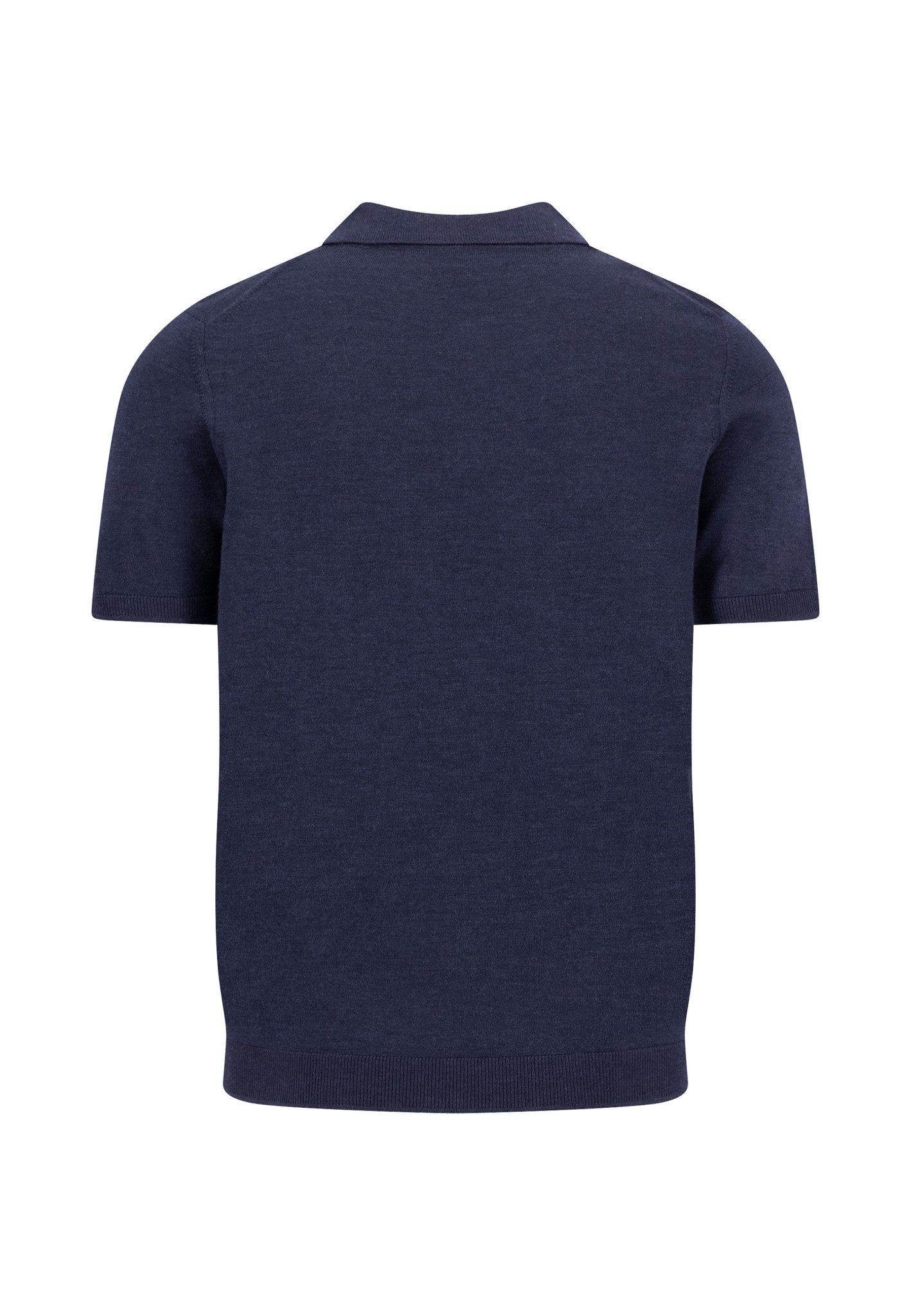 FYNCH-HATTON Polokragenpullover Sommershirt mit Stickerei