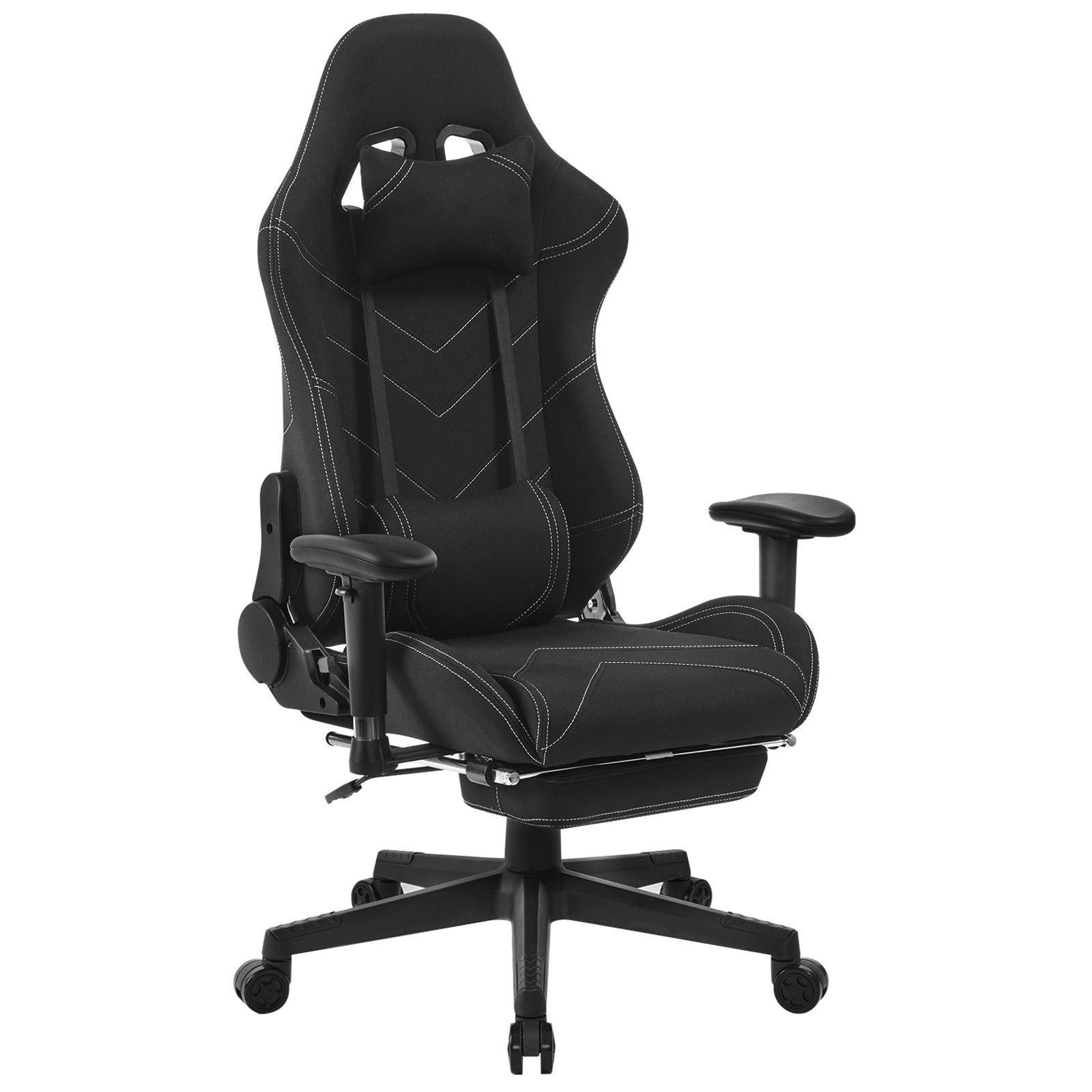 Woltu Gaming-Stuhl (1 St), Armlehne verstellbar, Stoffbezug, höhenverstellb günstig online kaufen