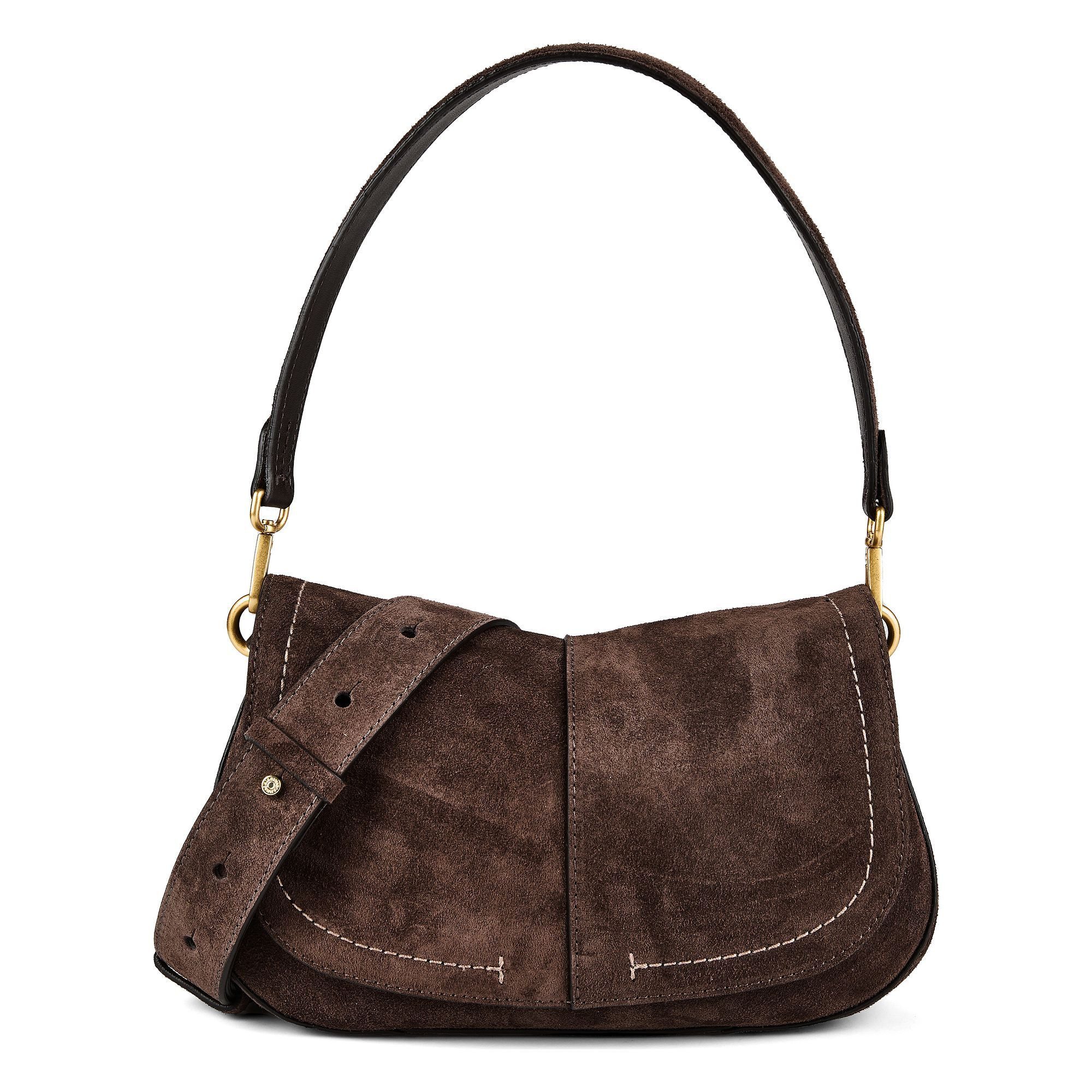 GIANNI CHIARINI Schultertasche Helena Round, Leder
