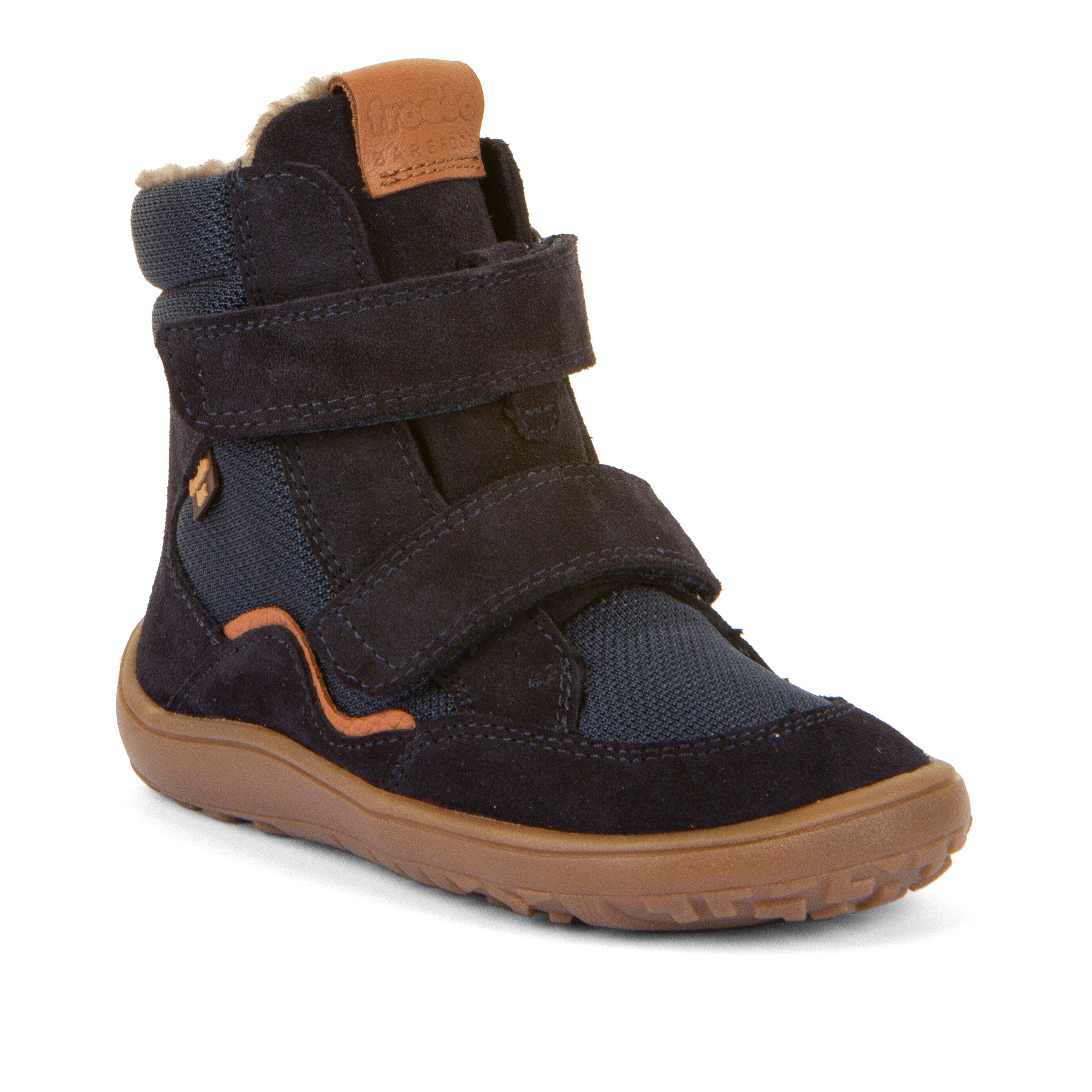 froddo® BAREFOOT TEX WINTER Barfußschuh Klettschuh, Winterstiefel mit TEX-Membrane