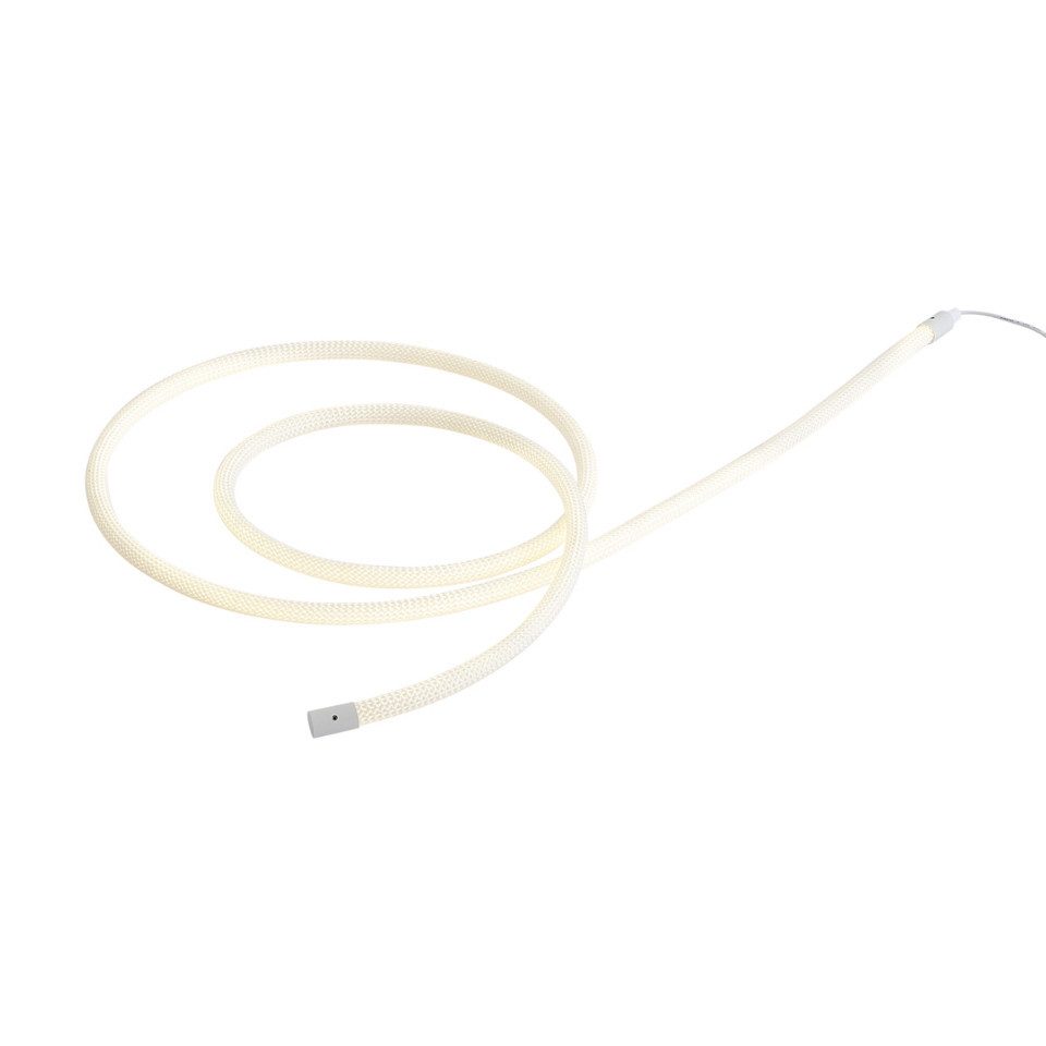 Qazqa LED-Lichterkette Outdoor ledstrip, 1-flammig, QAZQA Außen Lichterkette, integrated, Weiß, Kunststoff, Modern
