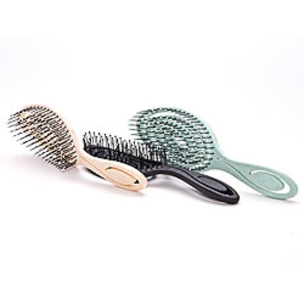 HundB Haarkamm 1 x Haarbürste Komfort, ergonomisch, Farbe zufällig, (Einzelartikel, 1 tlg., Einzelartikel), Bürste Stylingbürste Friseurbürste Pflegebürste Entwirrbürste
