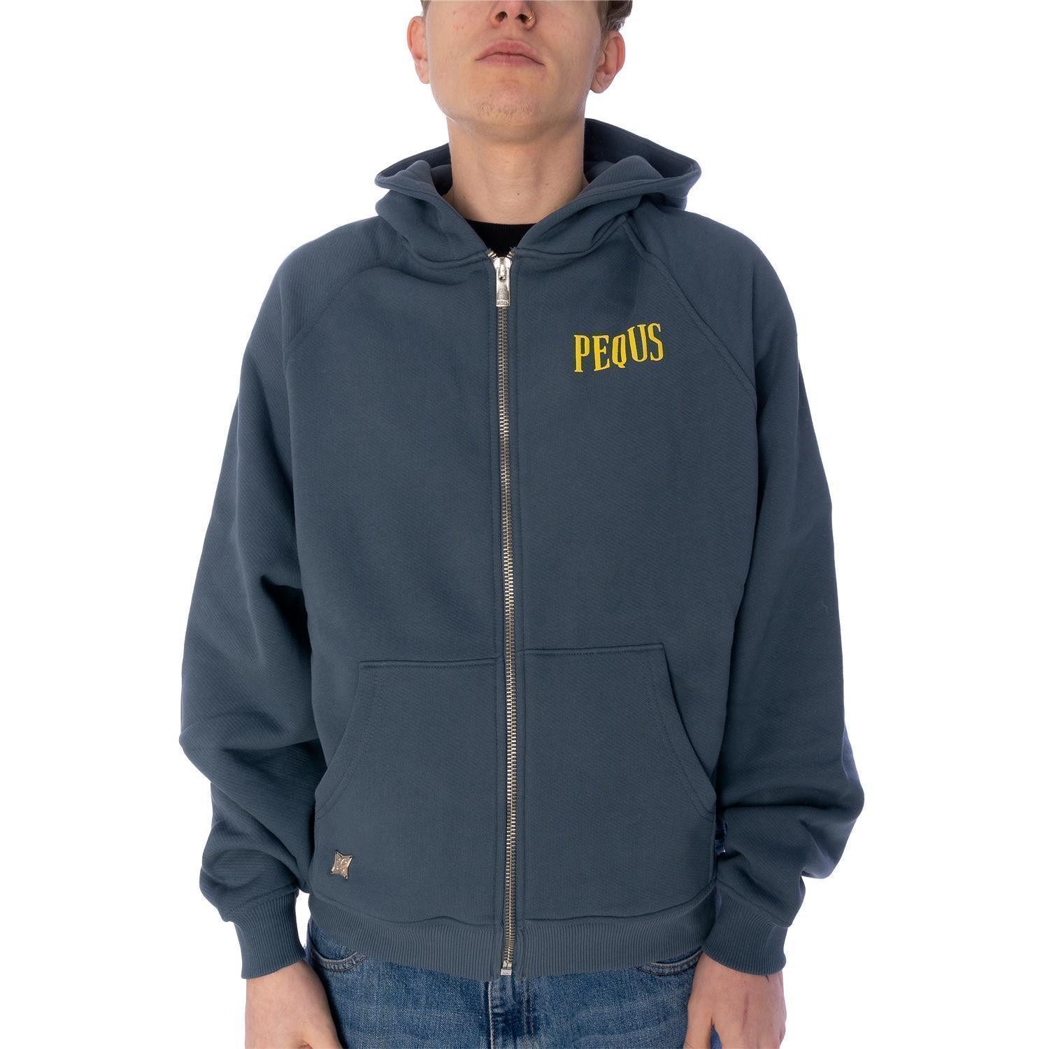 PEQUS Sweatjacke Ziphoodie Pequs Art Gallery