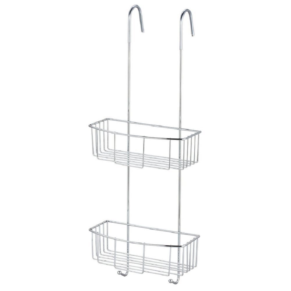 MSV Duschregal LEXIE, Duschablage zum Einhängen, keine Montage, 2 Ablagekör günstig online kaufen