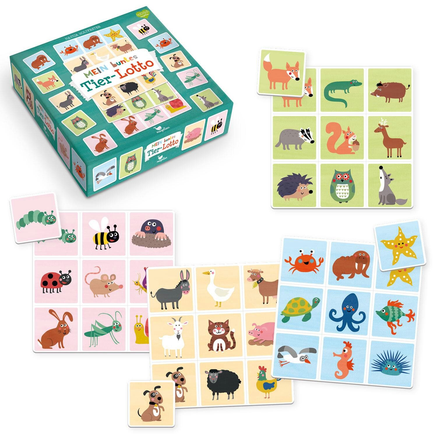 Magellan Spiel Mein buntes Tierlotto, Mein buntes Tierlotto