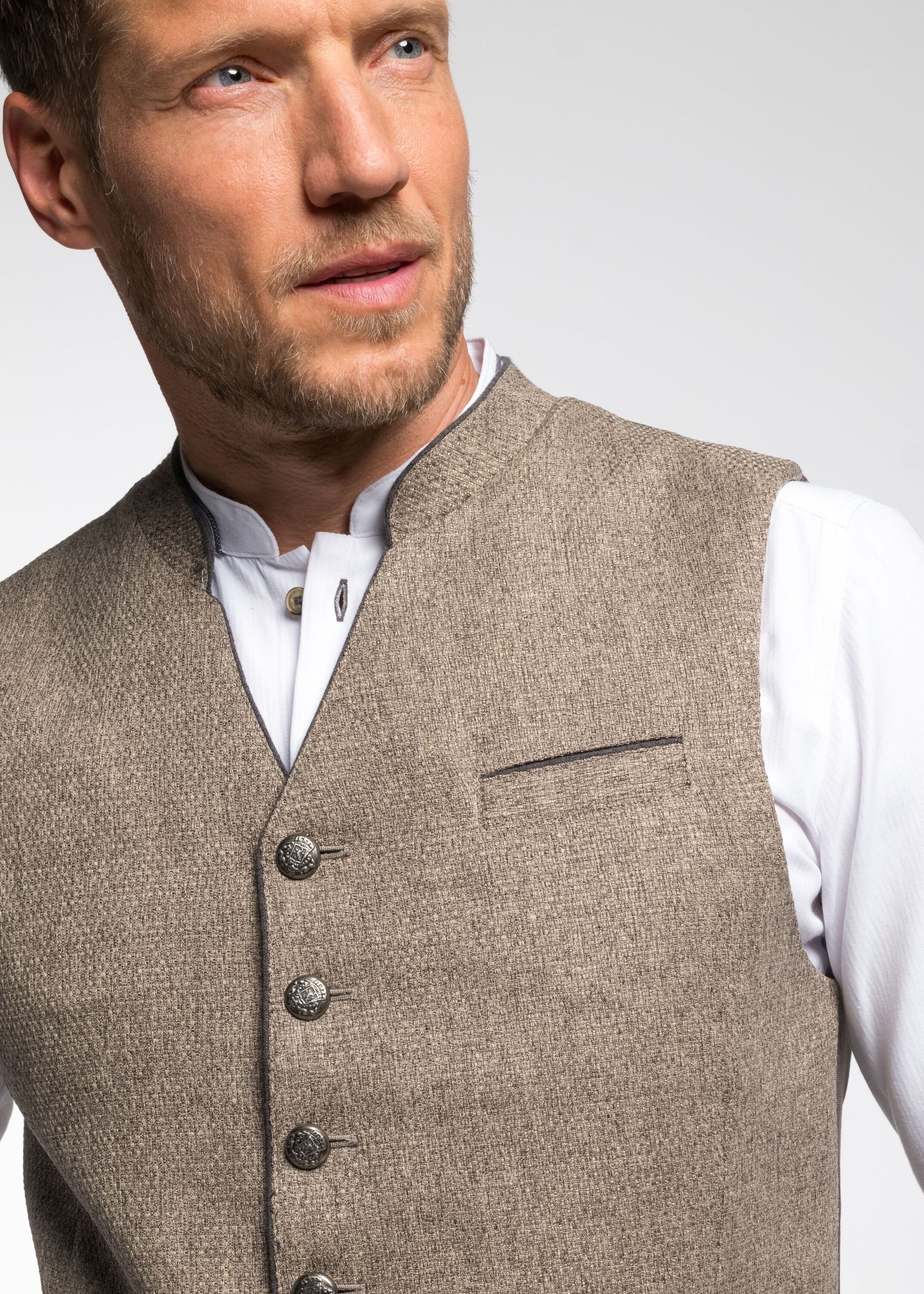 Spieth & Wensky Trachtenweste Elton Hochwertiger Jacquardstoff