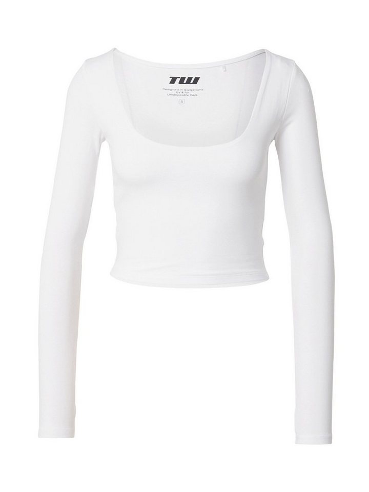 Tally Weijl Langarmshirt (1-tlg) Plain/ohne Details, Weiter Ausschnitt