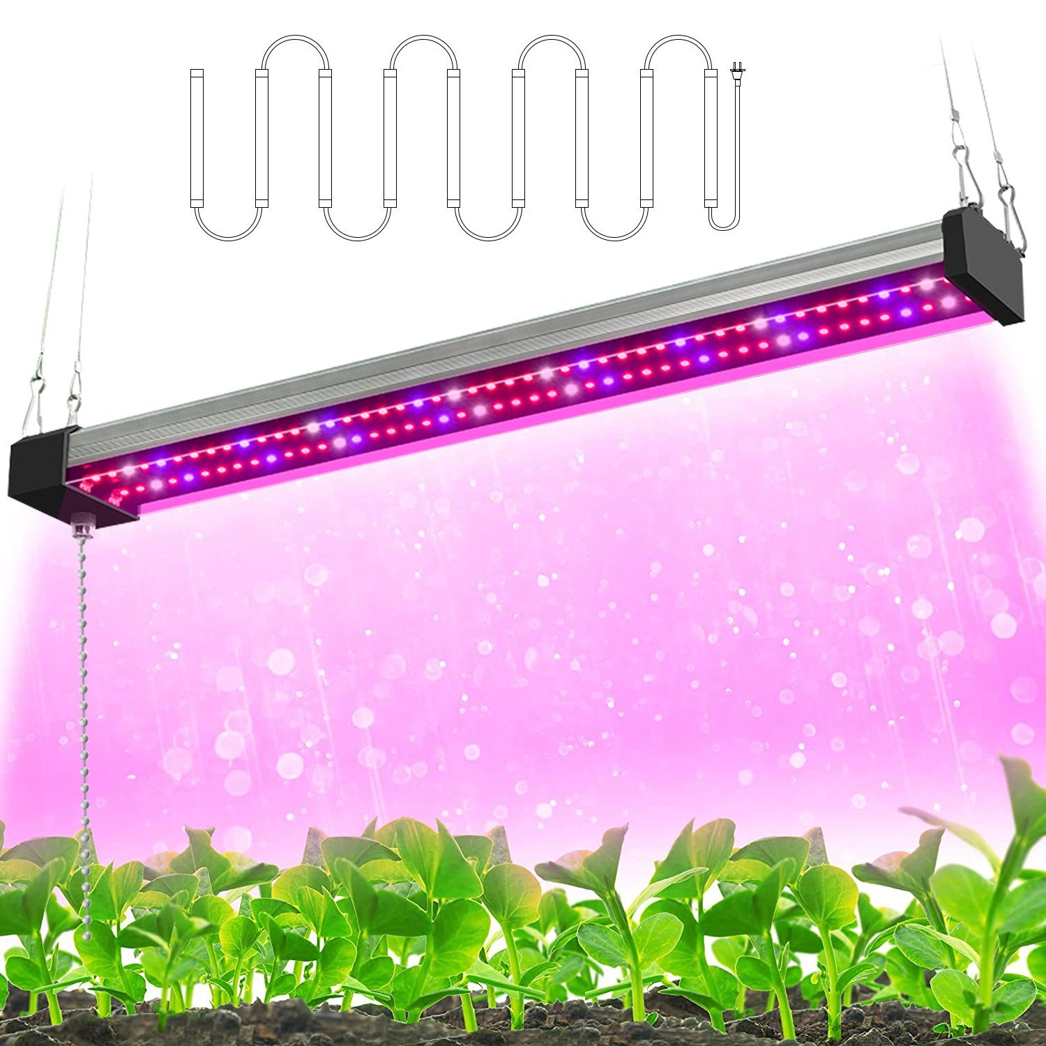 Sunicol Pflanzenlampe LED Vollspektrum Pflanzenlampe, Anschließbar, günstig online kaufen