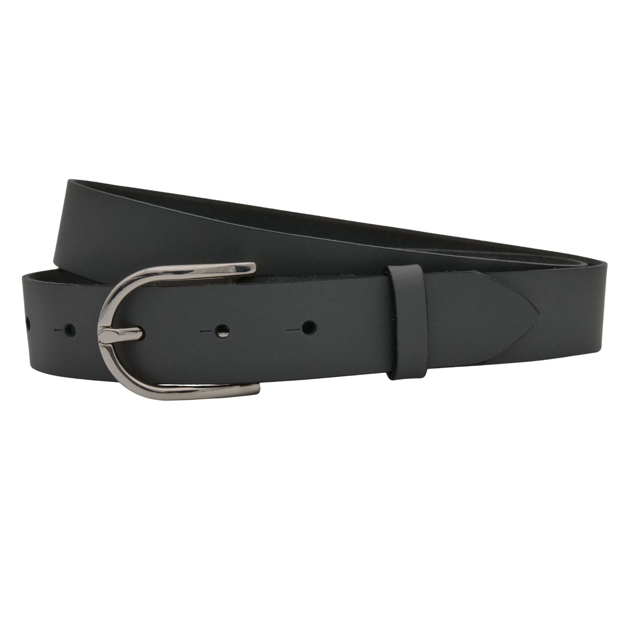 Ledergürtel AnnaMatoni Damen Ledergürtel Basic Gürtel 3cm breit echt Leder