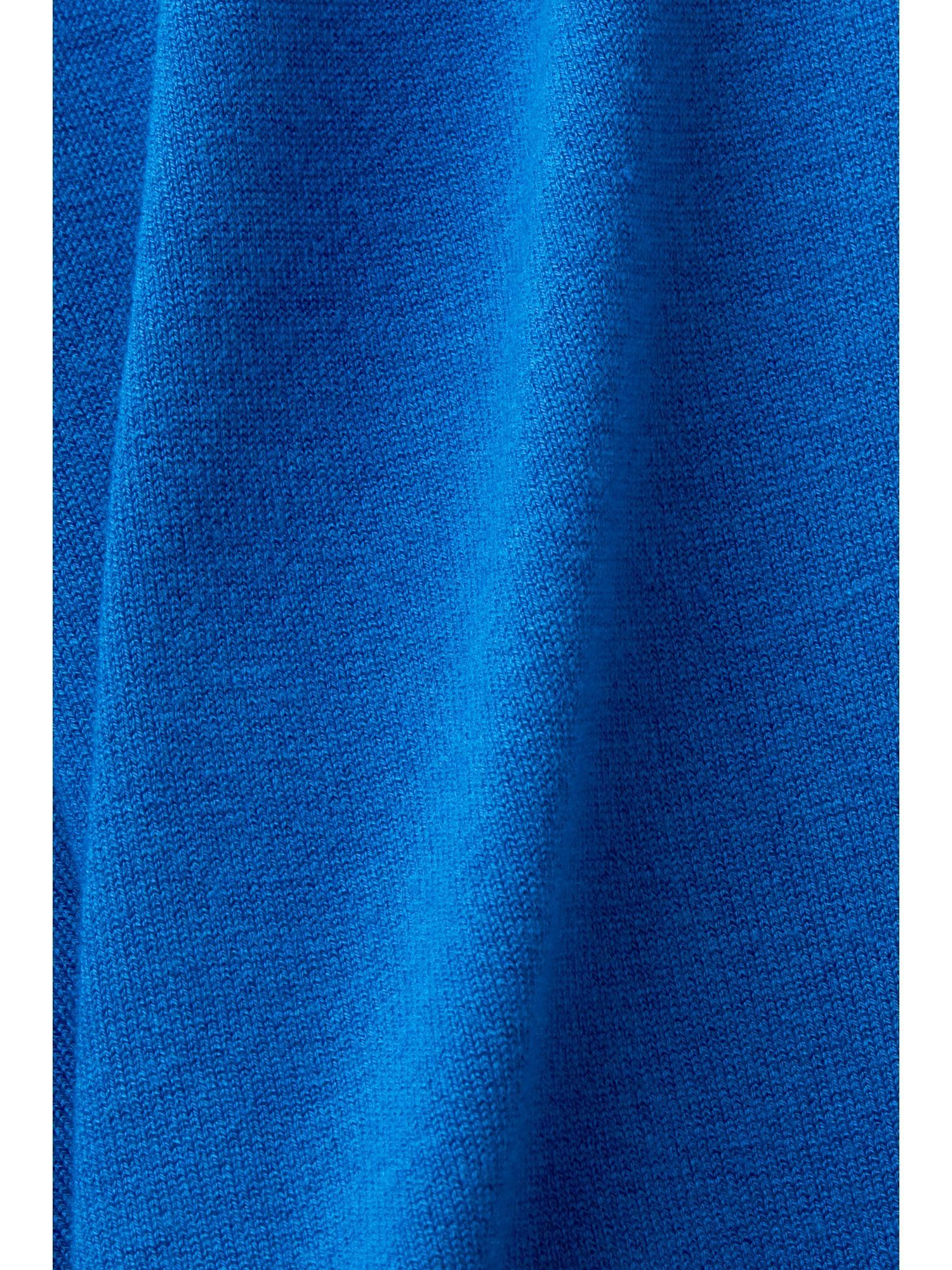 Fledermausärmeln BLUE Rollkragenpullover mit BRIGHT Rollkragenpullover Esprit