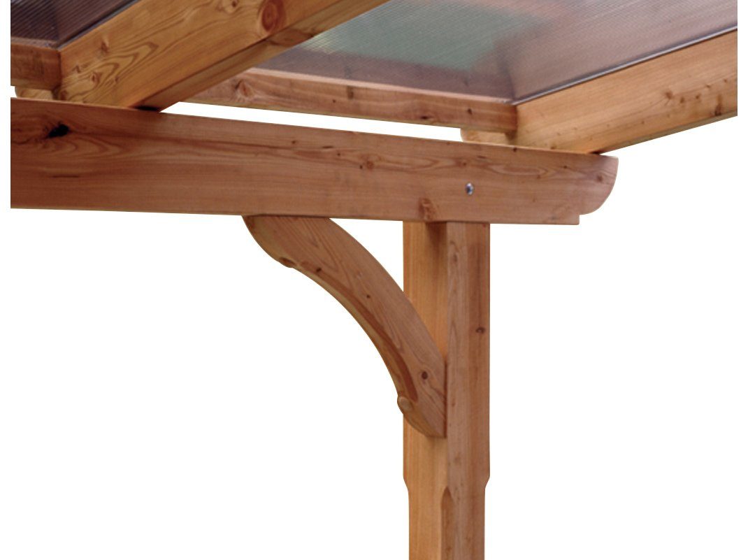Skanholz Terrassendach Rimini, BxT: 541x250 cm, Bedachung Doppelstegplatten, 541 cm Breite, verschiedene Tiefen