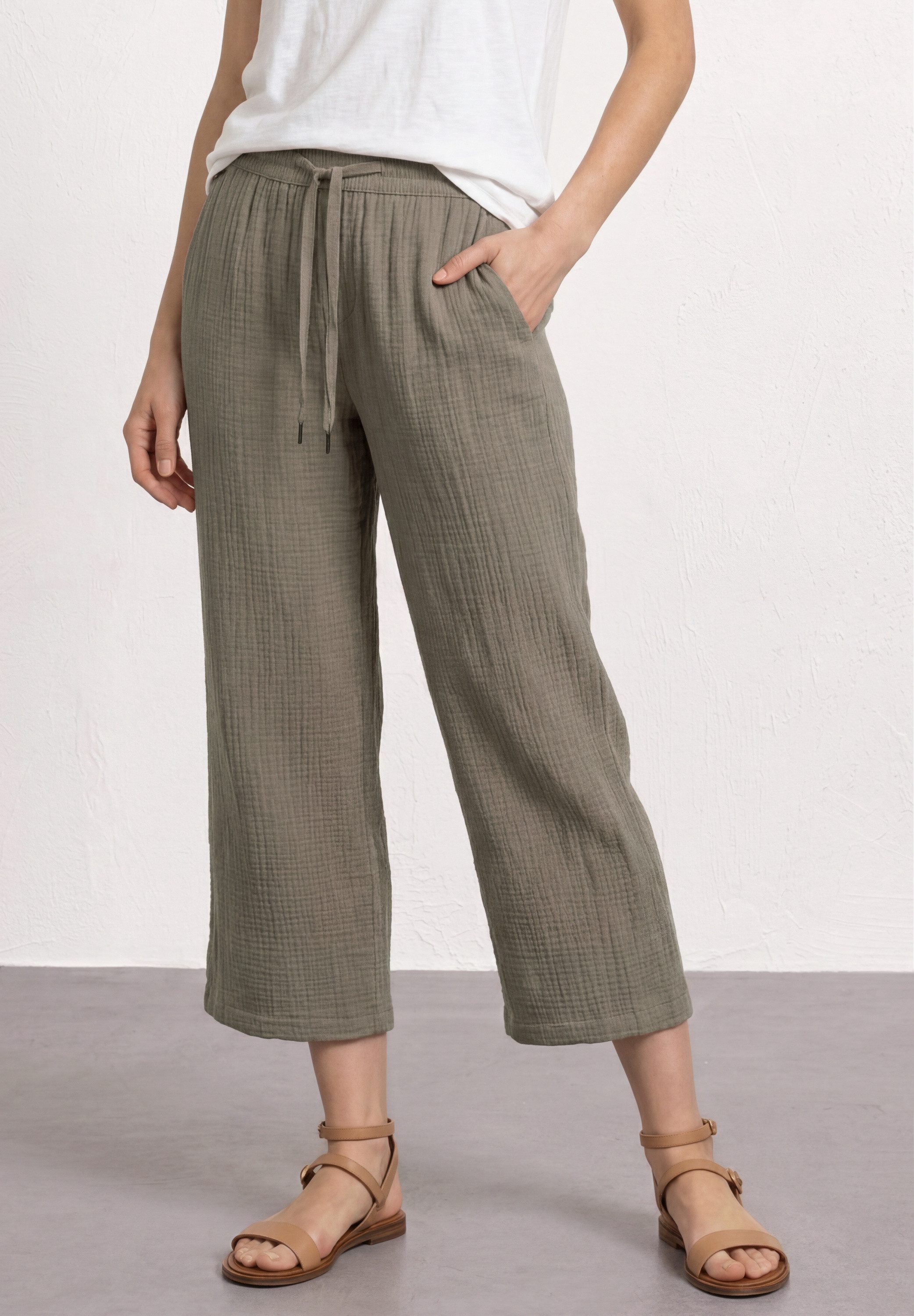 STREET ONE Stoffhose in 7/8-Länge
