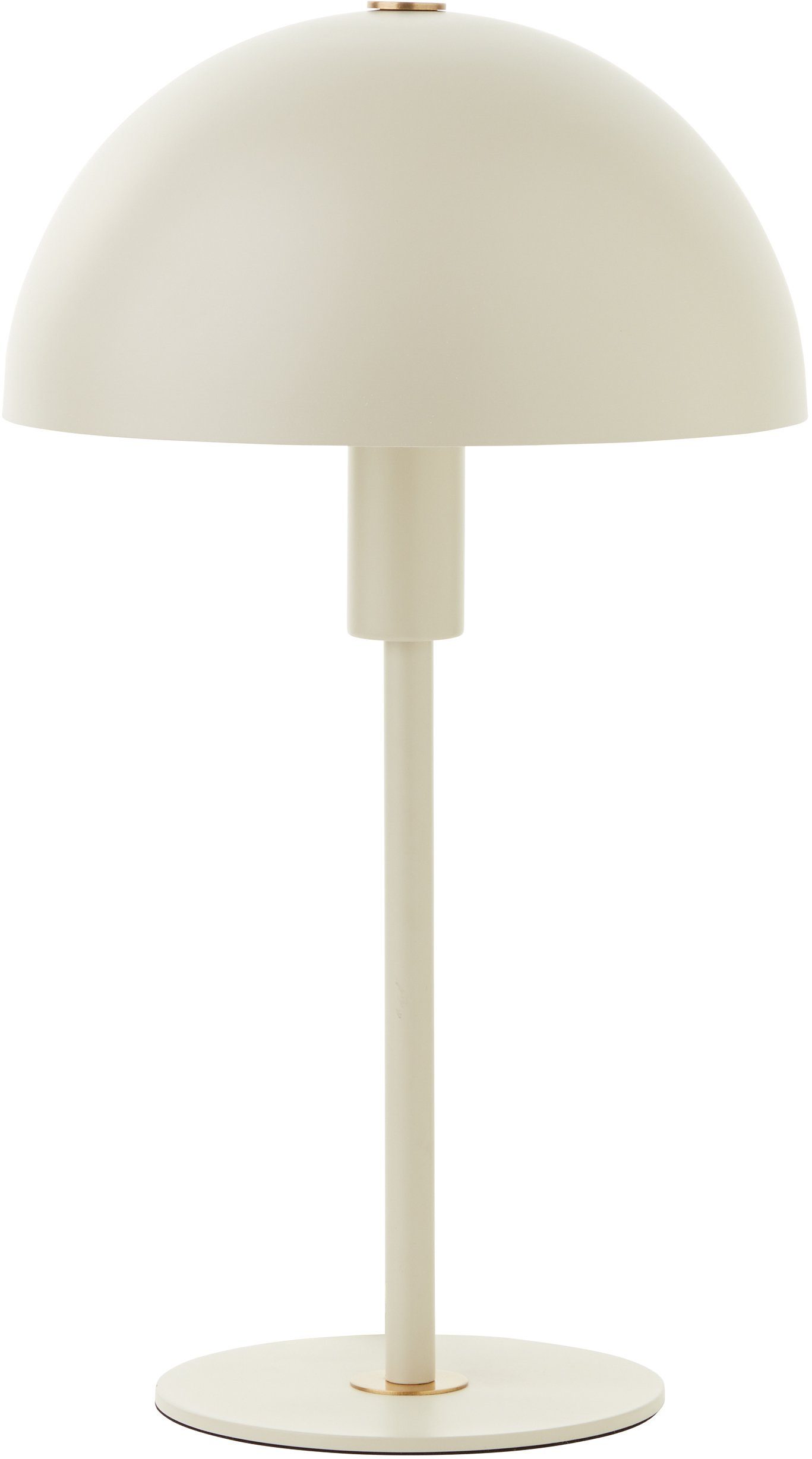 LeGer Home by Lena Gercke Tischleuchte Linnea Pilz Lampe, ohne Leuchtmittel, Pilzleuchte, Tischlampe, Metallsockel, Höhe 35,5 cm