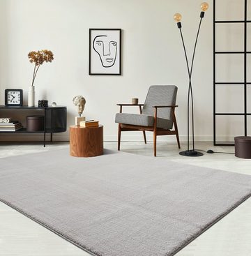 Teppich »Relax, Wohnzimmer Teppich, Anti-Rutsch Unterseite, Waschbar, Kurzflor«, the carpet, Rechteck