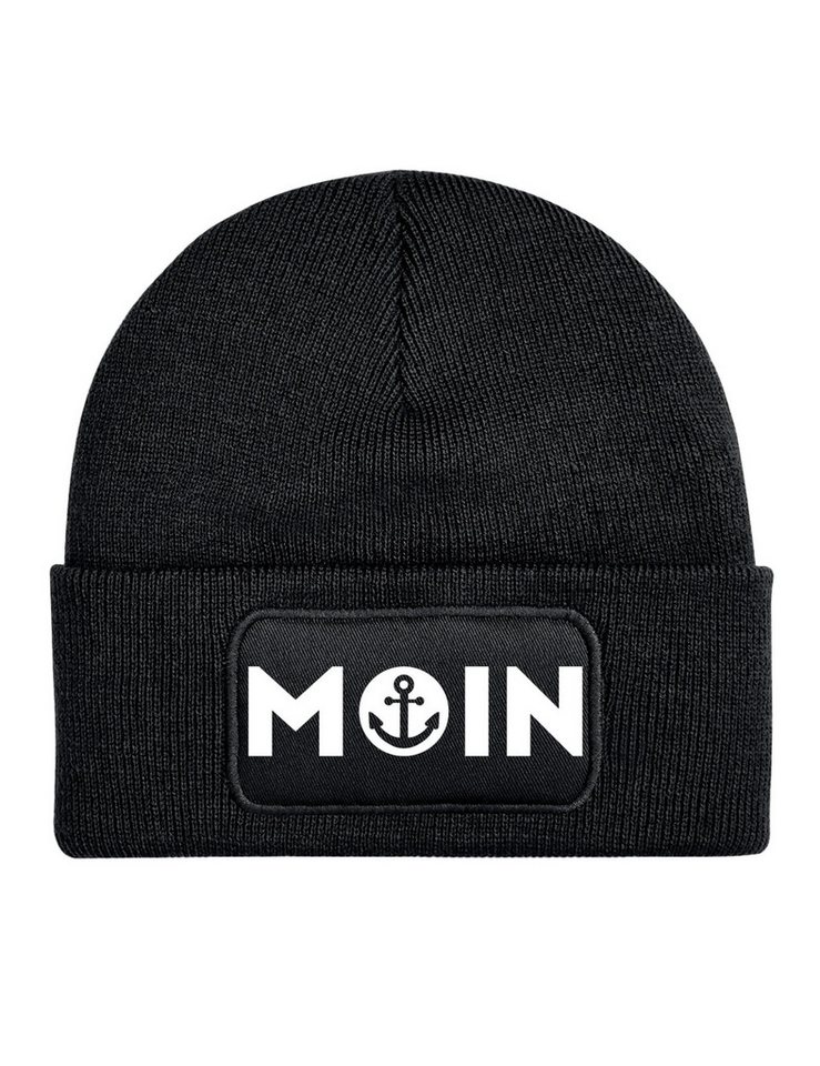 Youth Designz Beanie Moin Anker Unisex Beanie Mütze für Herren & Damen mit modischem Sprunt Print