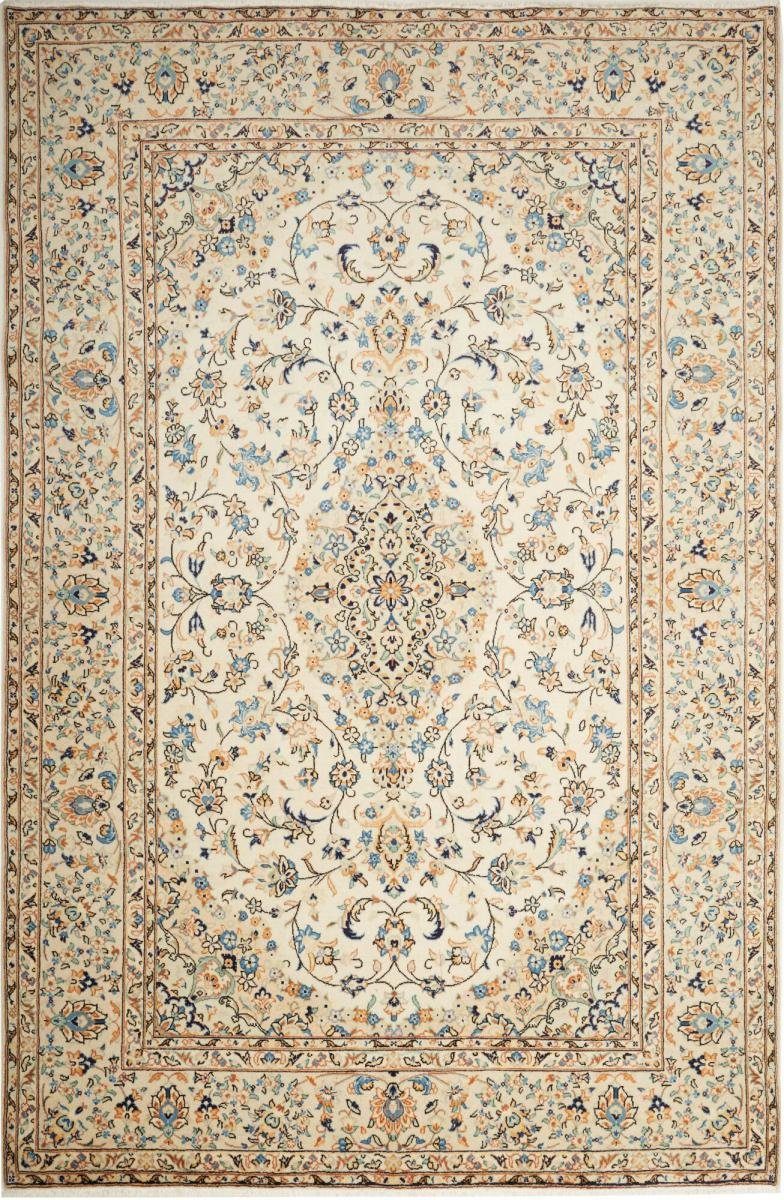 Orientteppich Keshan 193x300 Handgeknüpfter Orientteppich / Perserteppich, Nain Trading, rechteckig, Höhe: 12 mm