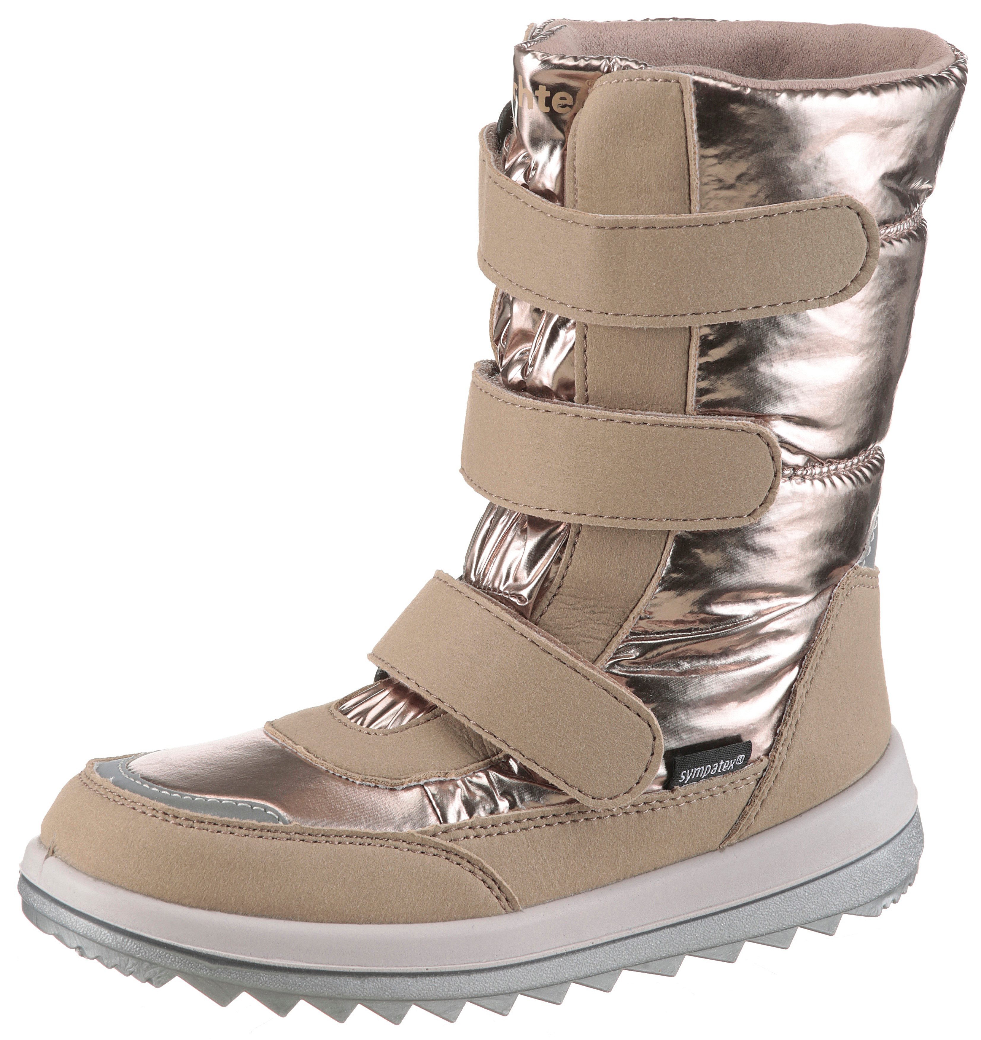 Richter Husky WMS: Weit Winterstiefel Klettstiefel mit wasserdichtem Sympatex, Größenschablone zum Download