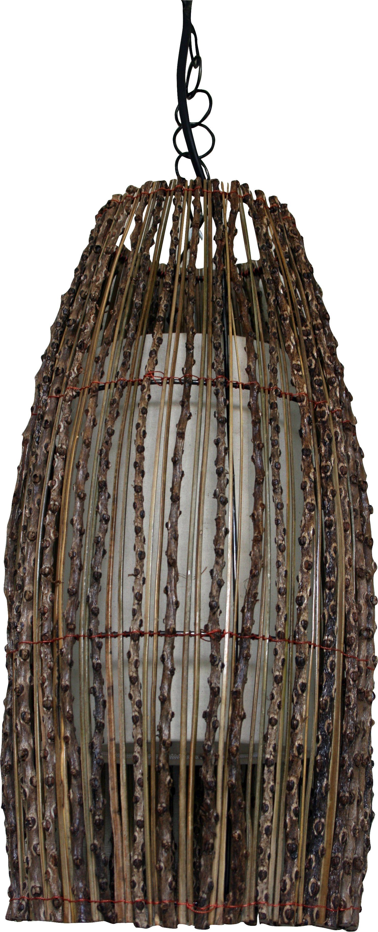nicht Leuchtmittel in Modell Deckenleuchten Guru-Shop Deckenlampe, inklusive Bali handgemacht Minora aus..,