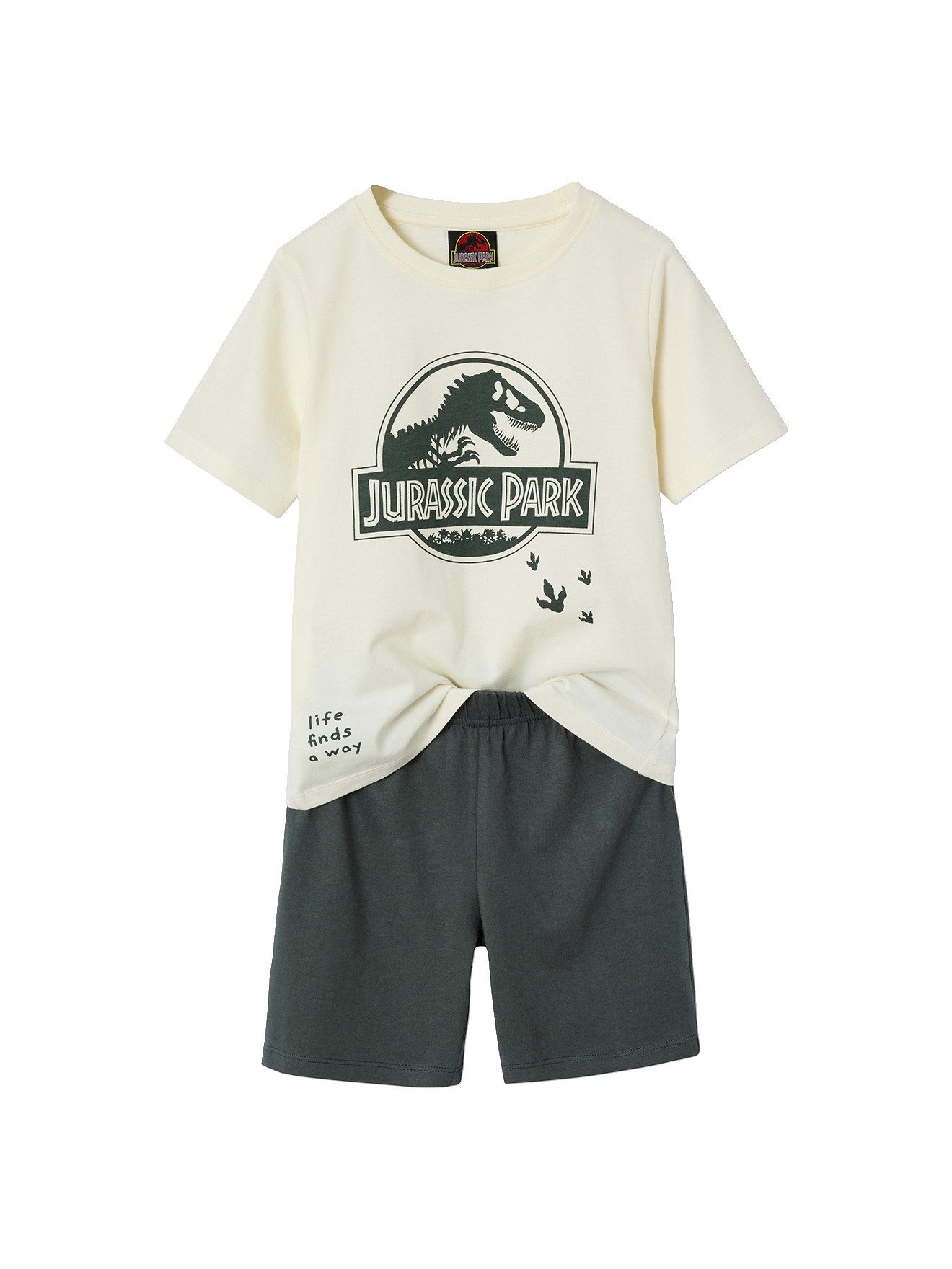 Schlafanzug Kinder Sommer-Schlafanzug JURASSIC WORLD
