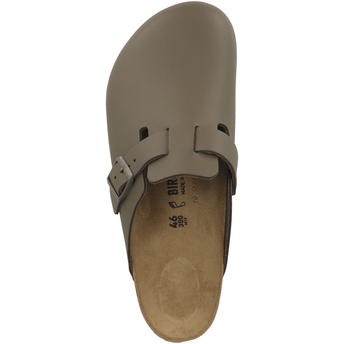 Birkenstock Boston Naturleder normal Unisex Erwachsene Clog Sandalen, Hausschuhe, Pantoletten, Badeschuhe, Gartenschuhe