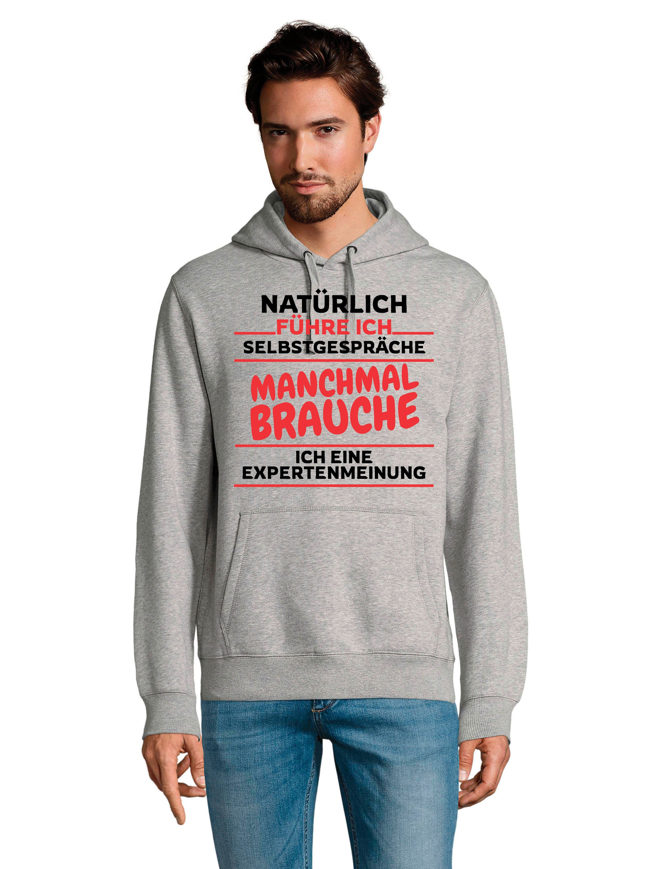 Youth Designz Kapuzenpullover "Selbstgespräche" Herren Hoodie günstig online kaufen